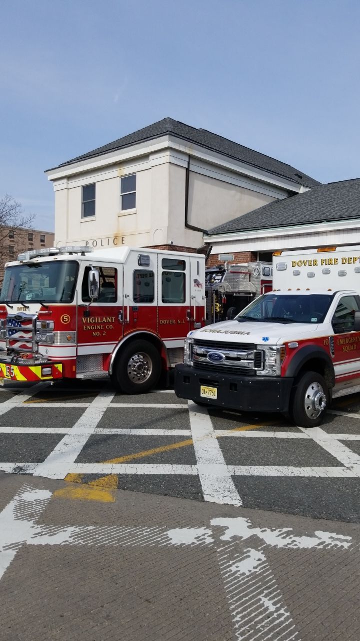 Dover Firehouse with their new Smoke Floor! by Spectrum Painting, LLC