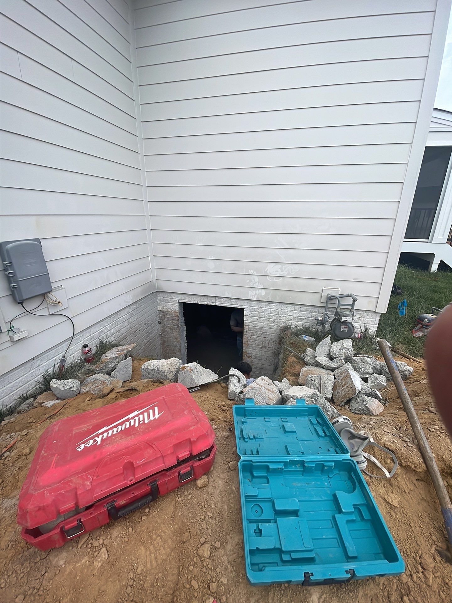 Egress window install, Great Falls, VA by Fairfax Contractors, LLC