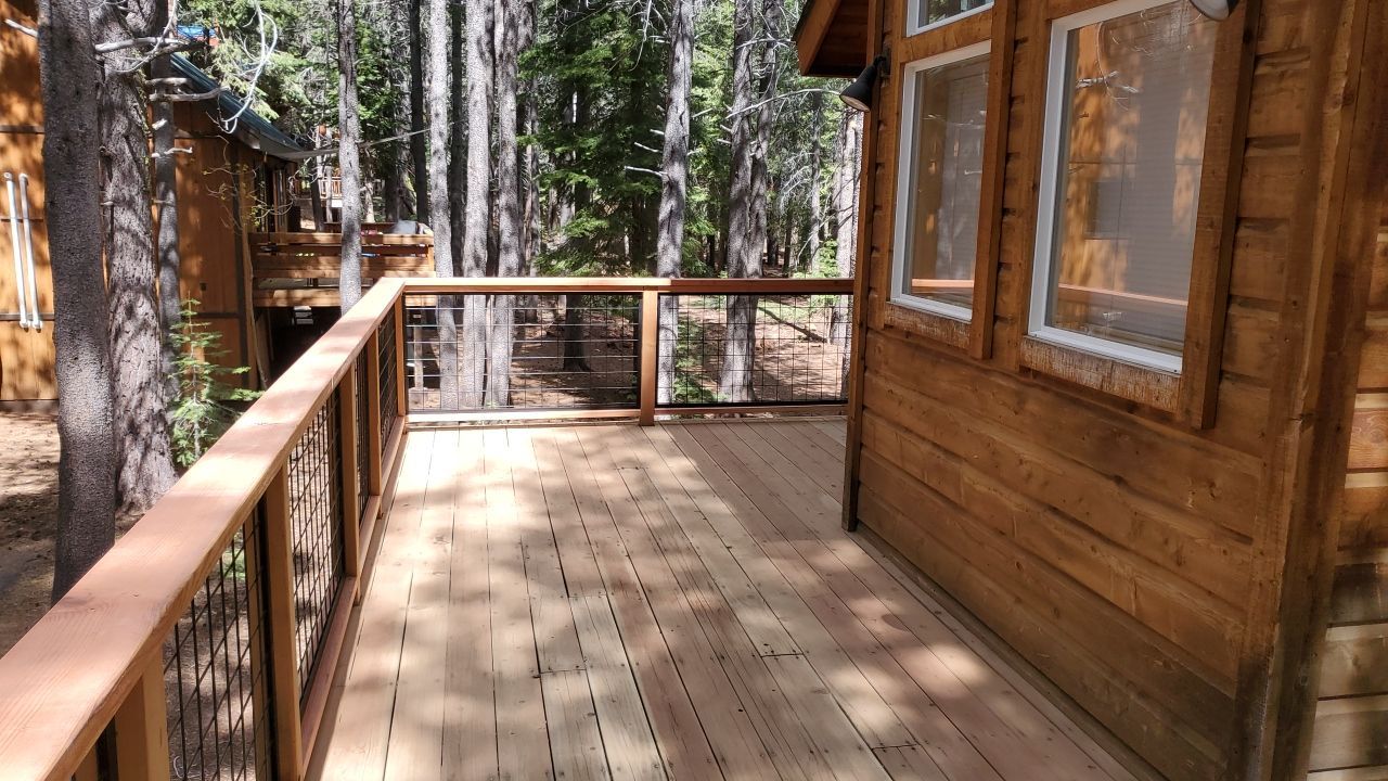 Railing Replacement by The Tahoe Tradesman