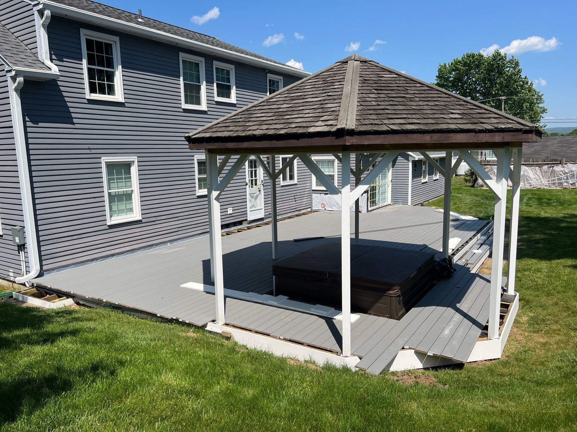 Deck Repair using Trex Select Decking by Chagnon Building & Remodeling LLC