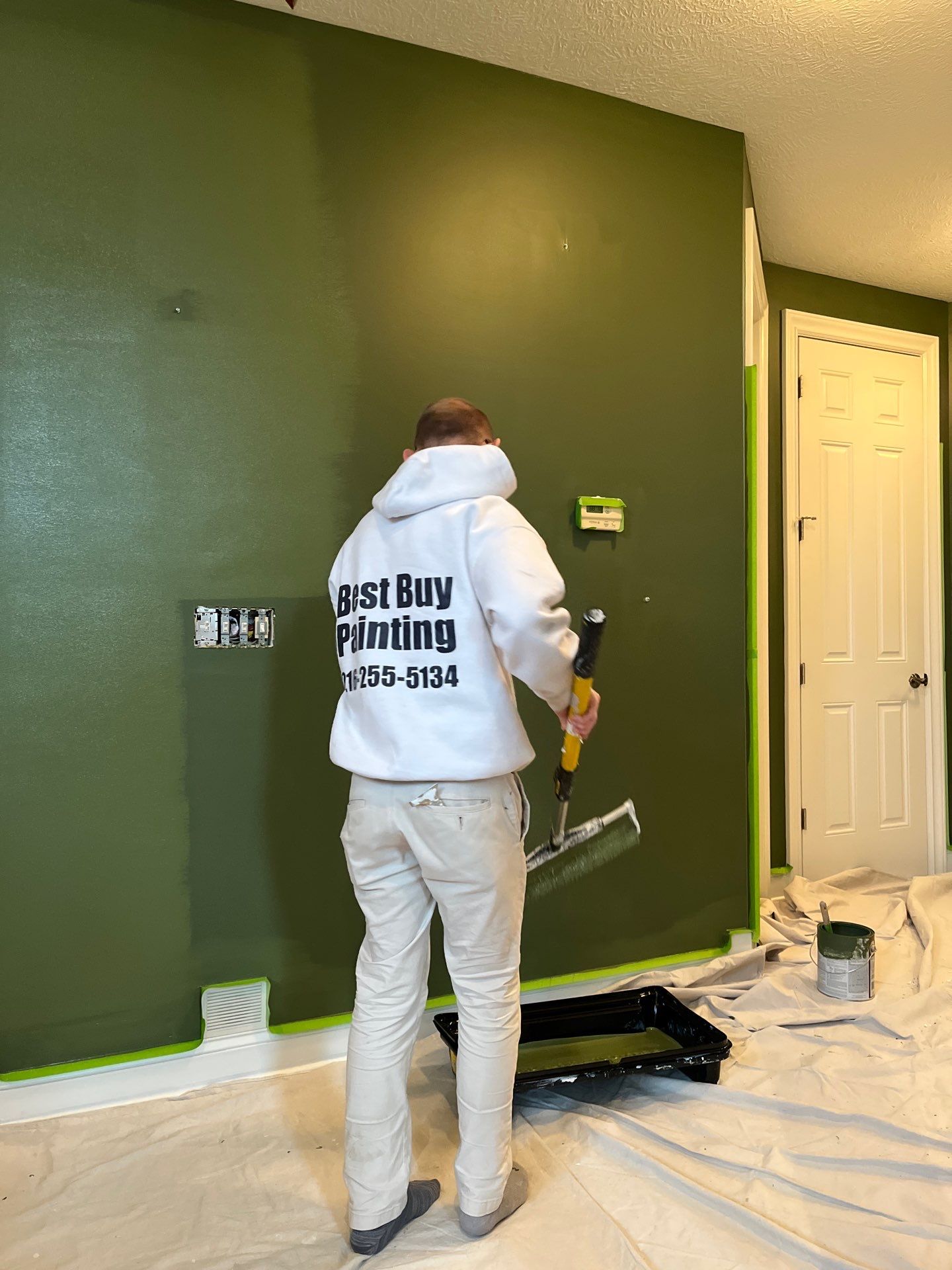 Orange Town Home by Best Buy Painting 