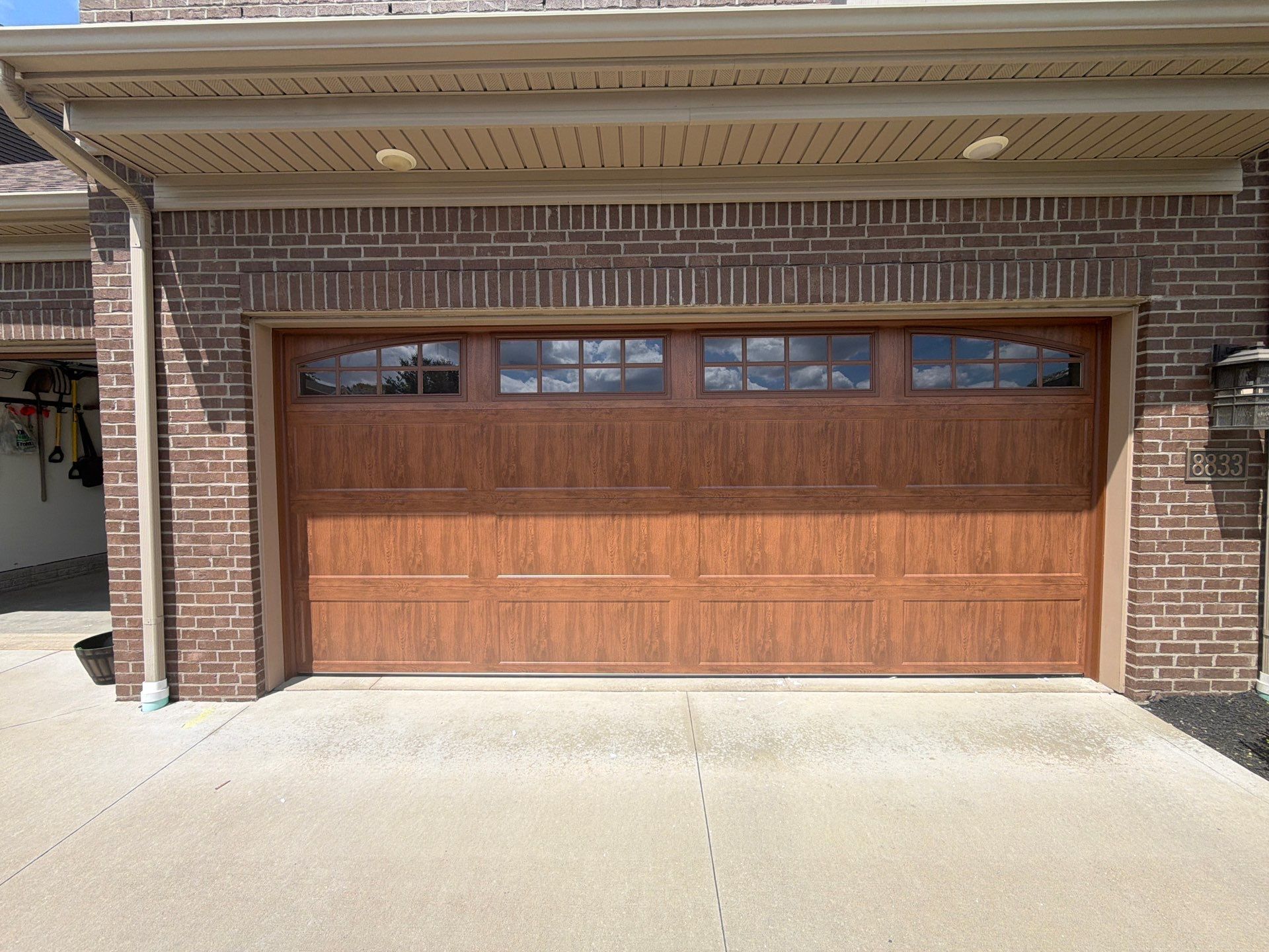 Clopay Garage Door Installation in Northfield, Ohio. by Ohio Garage Door Repair