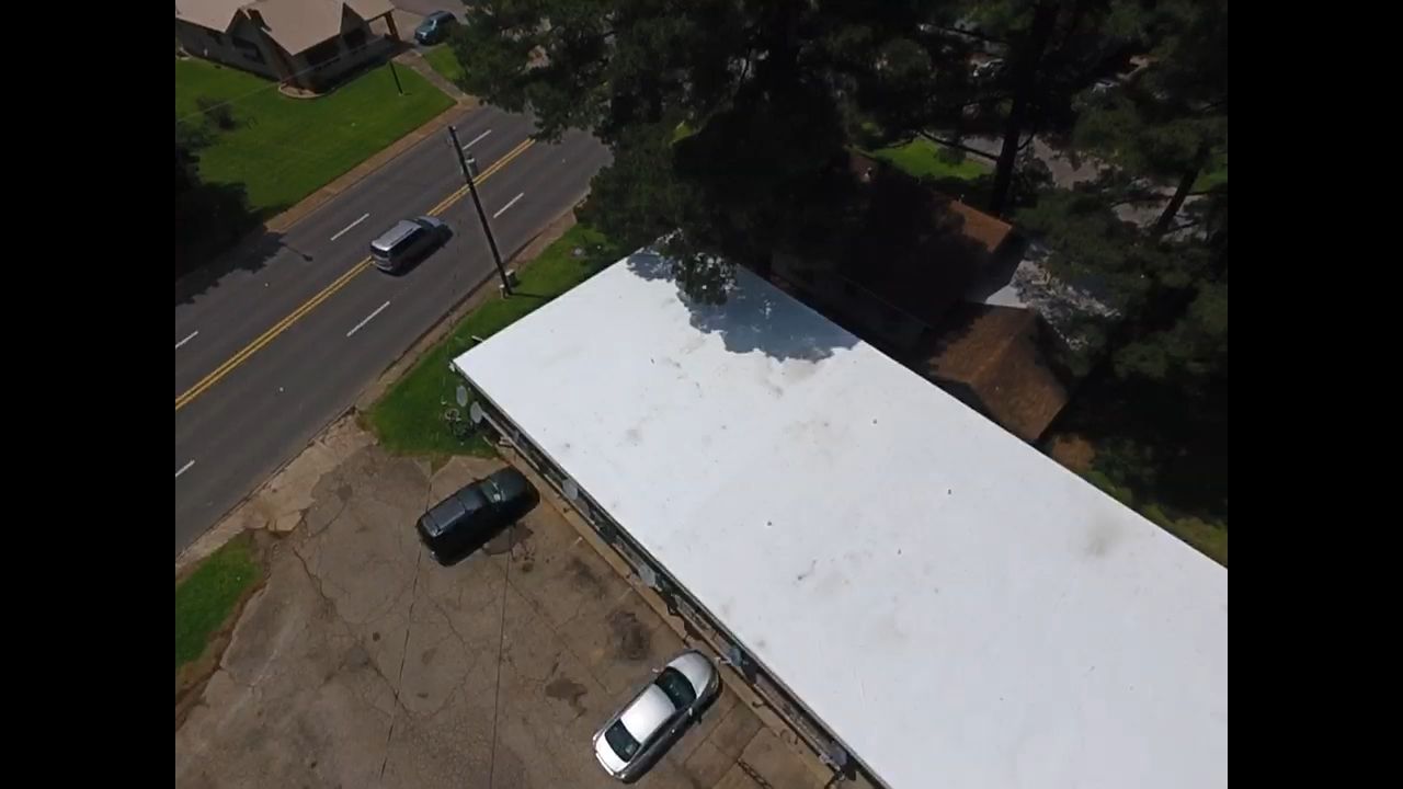 Commercial Roofing Installation using 60 mil PVC by Hostetler Roofing