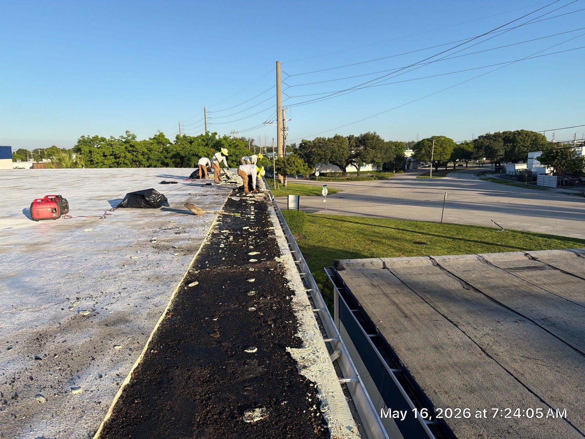 Fort Lauderdale Commercial Roof Restoration and Reflective Coating Installation by Roof King LLC