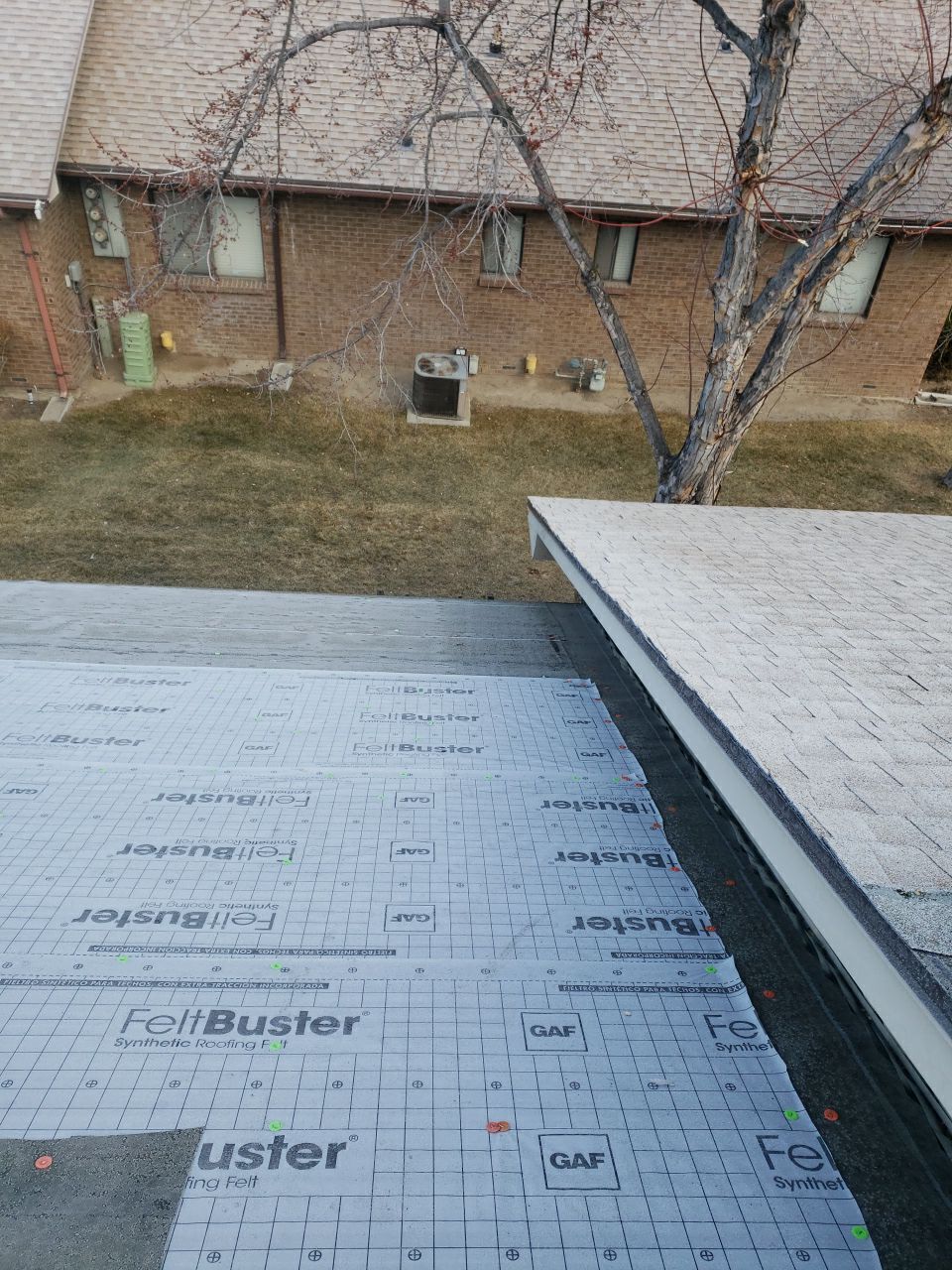 Storm Damaged Roof using GAF Timberline HDZ - Lifetime Shingle by The Roof Doctor