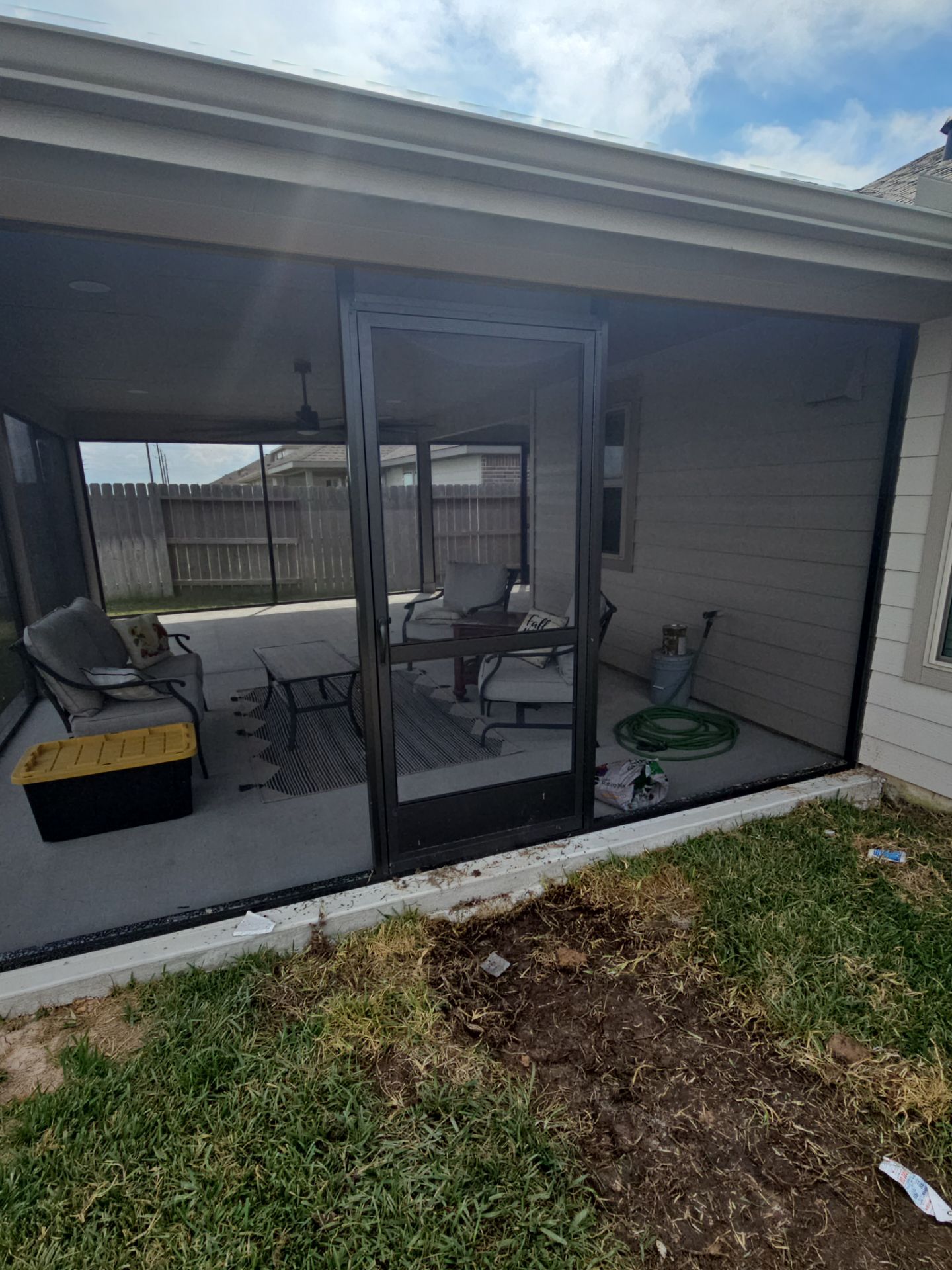 Patio Build in Katy by Roofing Technologies Unlimited