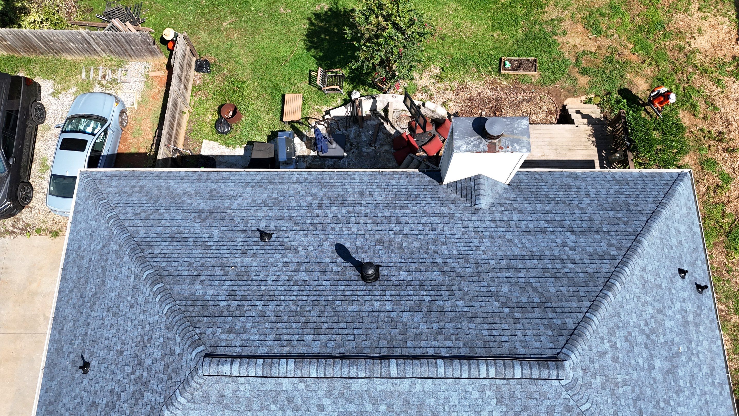 Cumming, GA Roof Replacement, CertainTeed Landmark Pro Coastal Blue by Reset Roofing