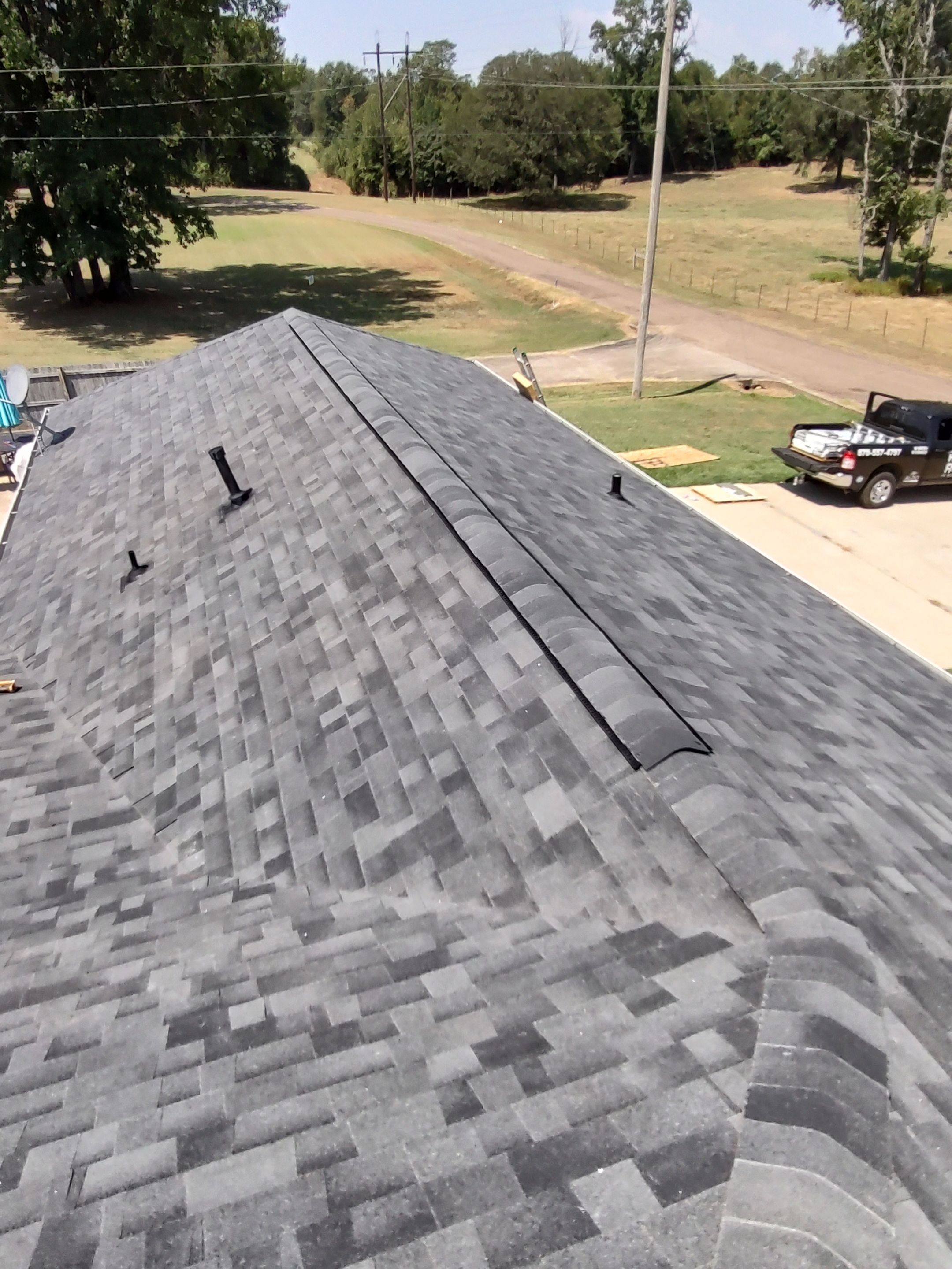 Residential Roofing Repair using Malarkey Vista: Midnight Black by Hostetler Roofing