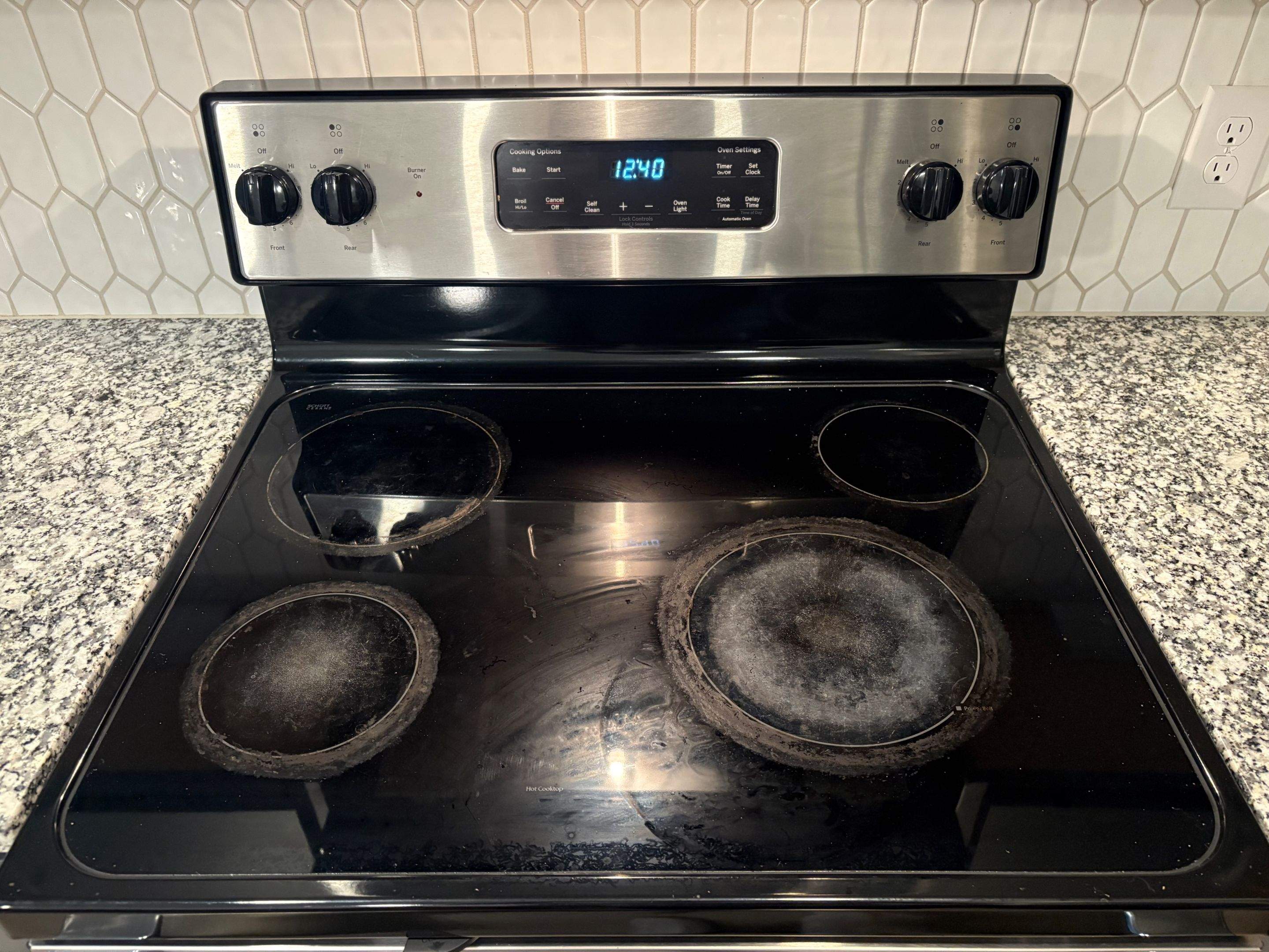 Glass Cooktop Restoration by Surface Experts - Cypress / North Katy