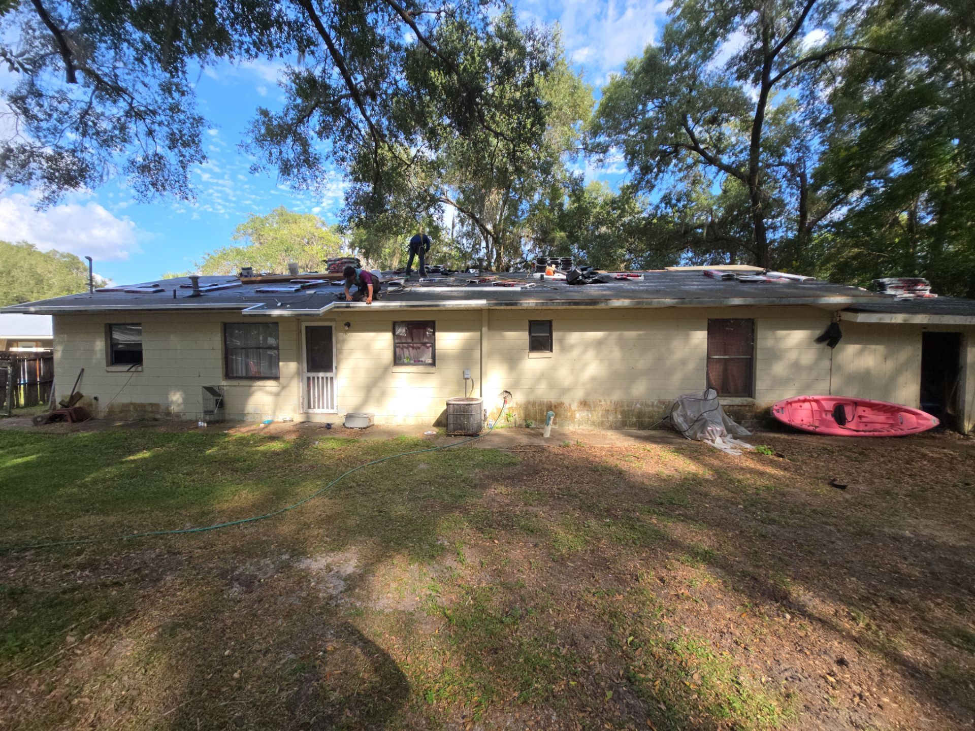 Residential Roofing Installation Featuring Tamko Titan XT Shingles in Webster by Pinnacle Roofing Group