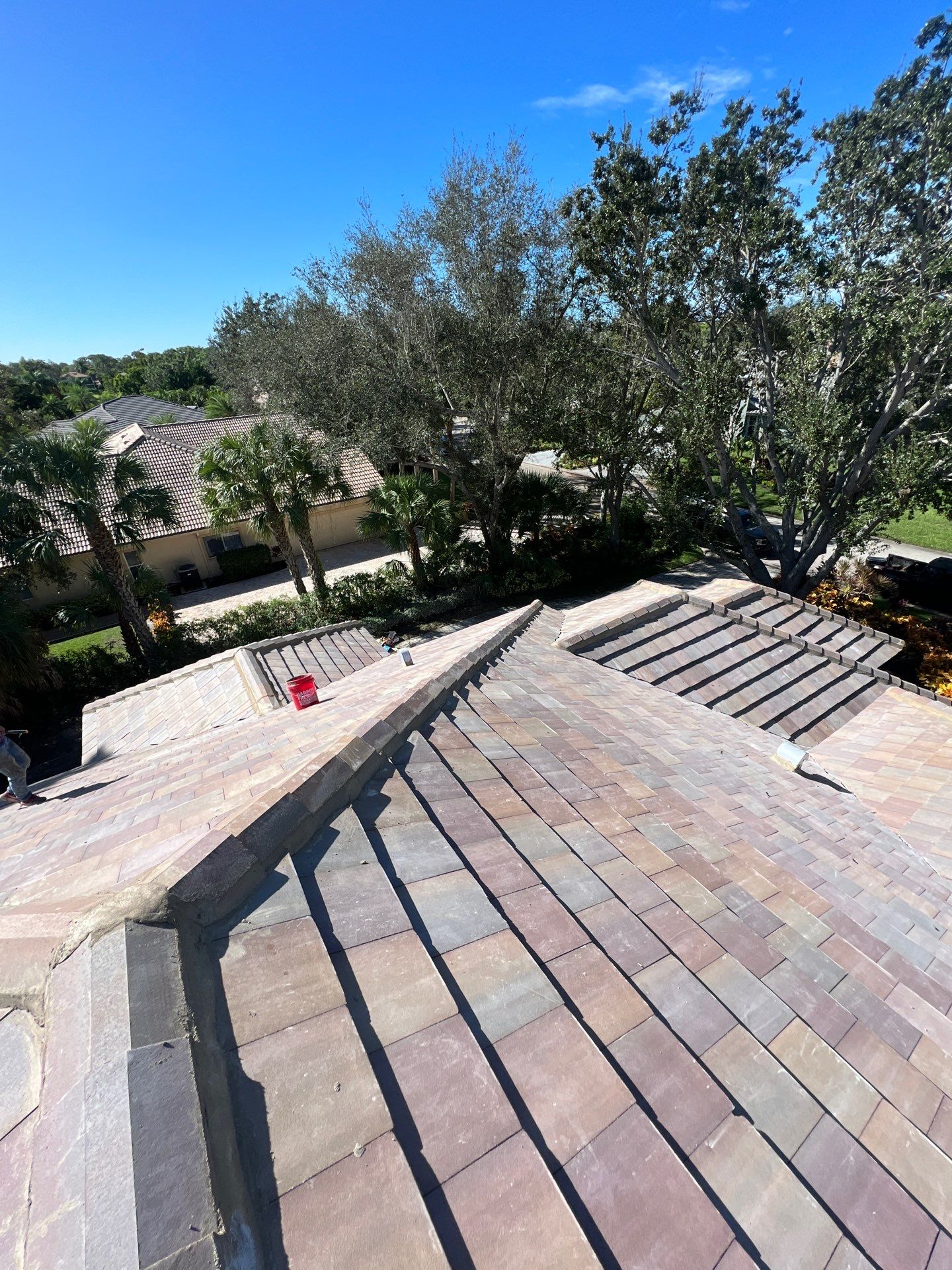 Residential Re-Roof using Eagle Roof Tile by First Due Roofing