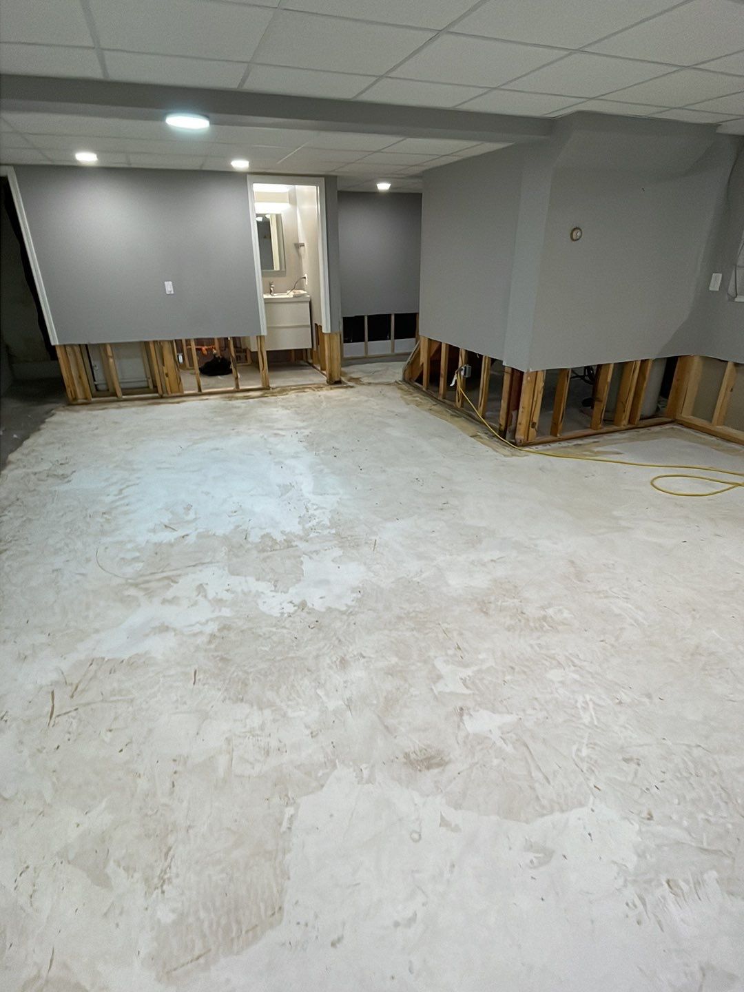 Project in City of the Village of Clarkston by EzDry Water Mitigation & Property Restoration