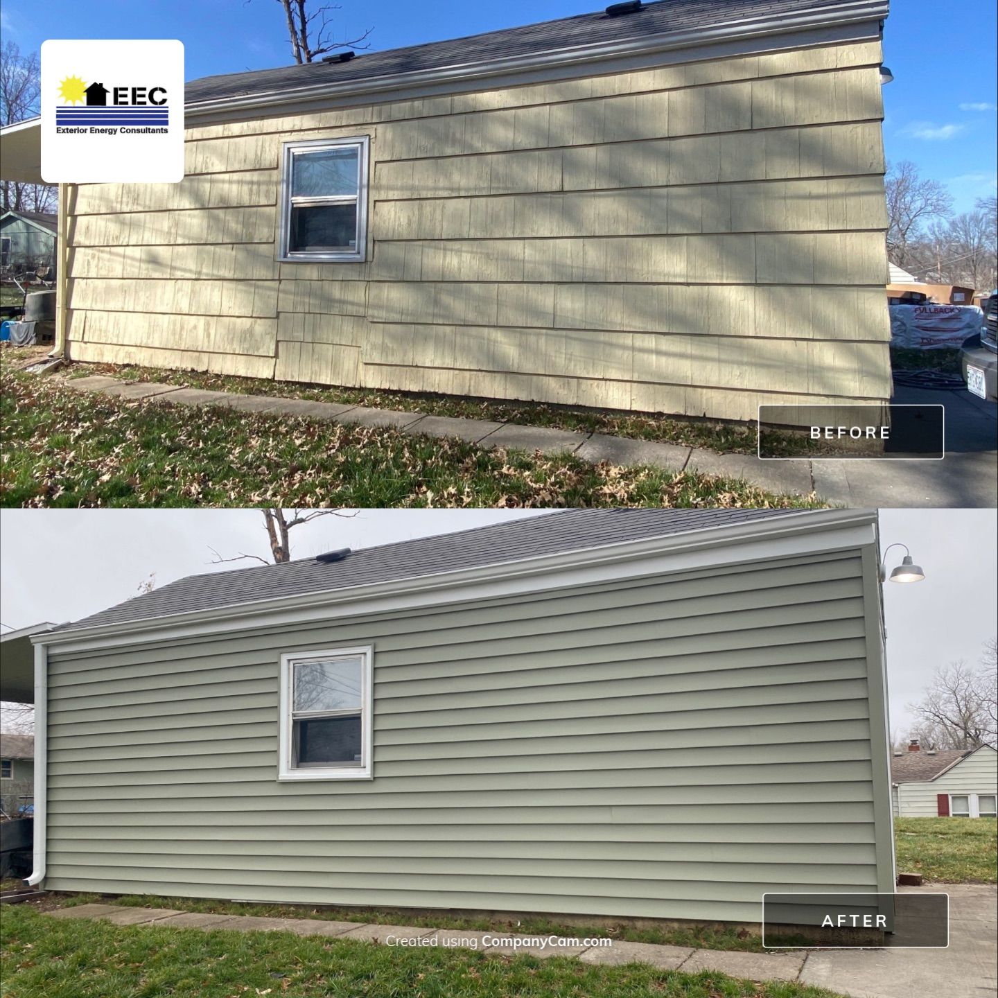 Out with old in with the new! by EEC  Windows, Siding & Roofing 