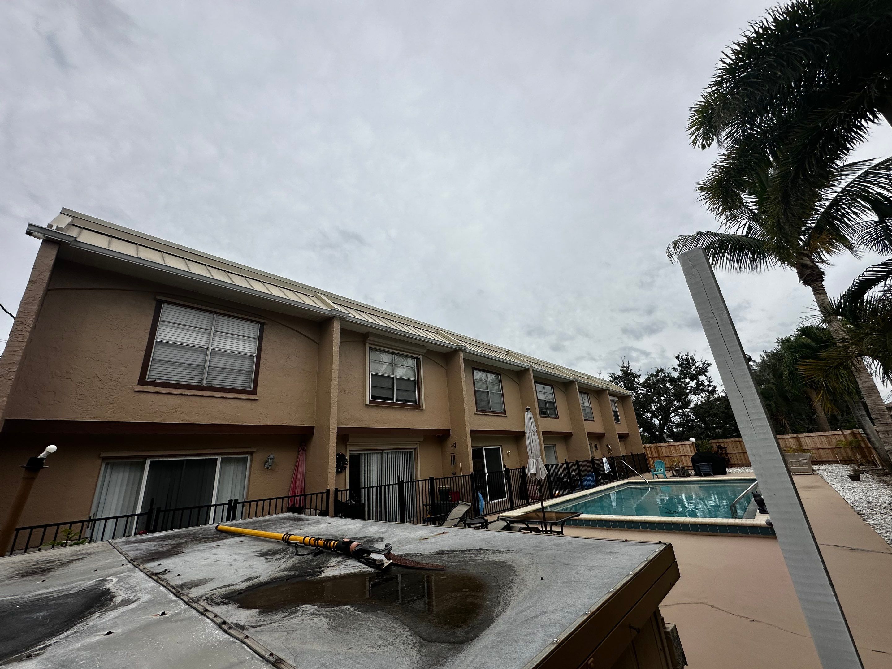 Custom K-Style Gutters Installation in Cape Coral FL by Gutter Professors