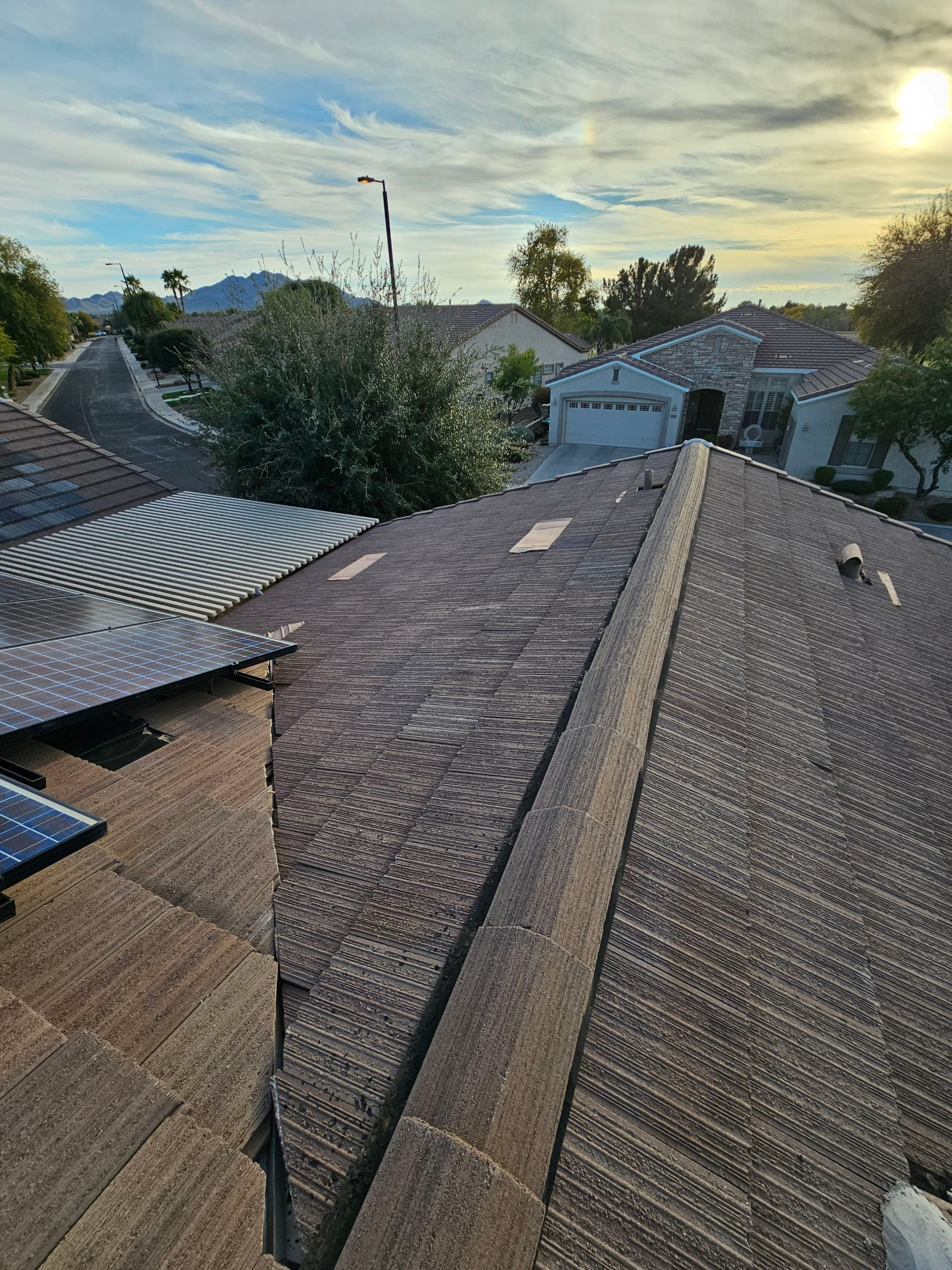 Sierra Madre Concrete Tile by Reimagine Roofing