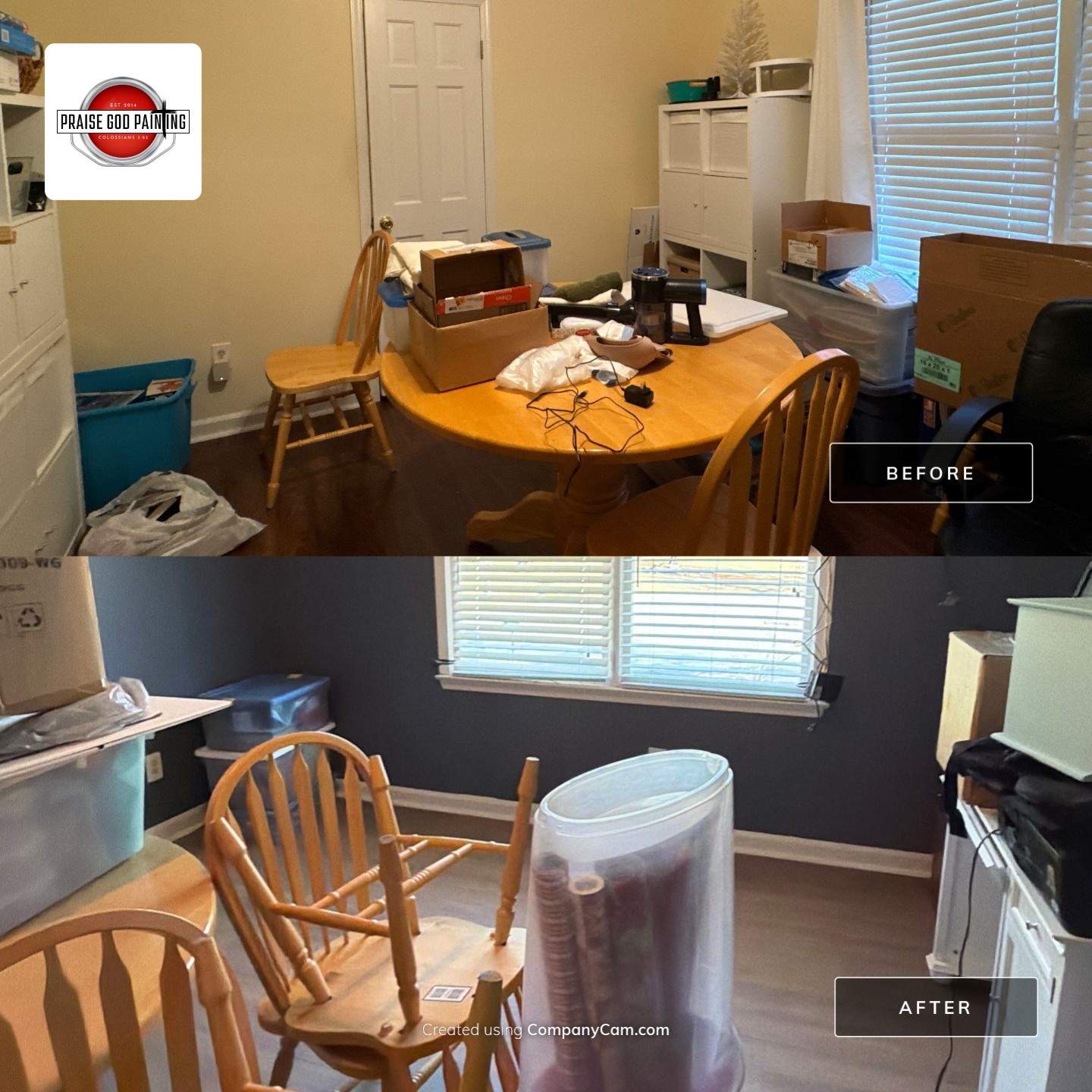 Covington Bathroom & Flooring Renovation by Praise God Painting, LLC