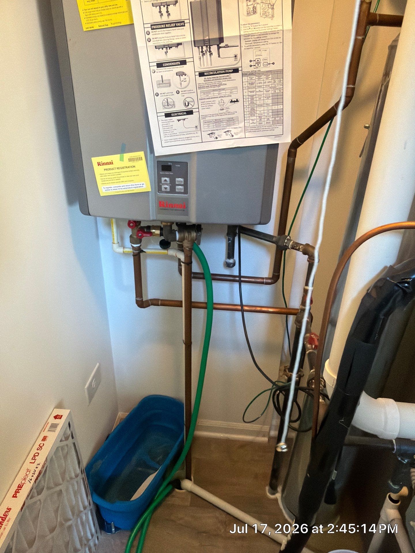 Rinnai Tankless Water Heater Descaling & Annual Maintenance – Elgin, IL | GSHA Services, LTD by GSHA Services LTD