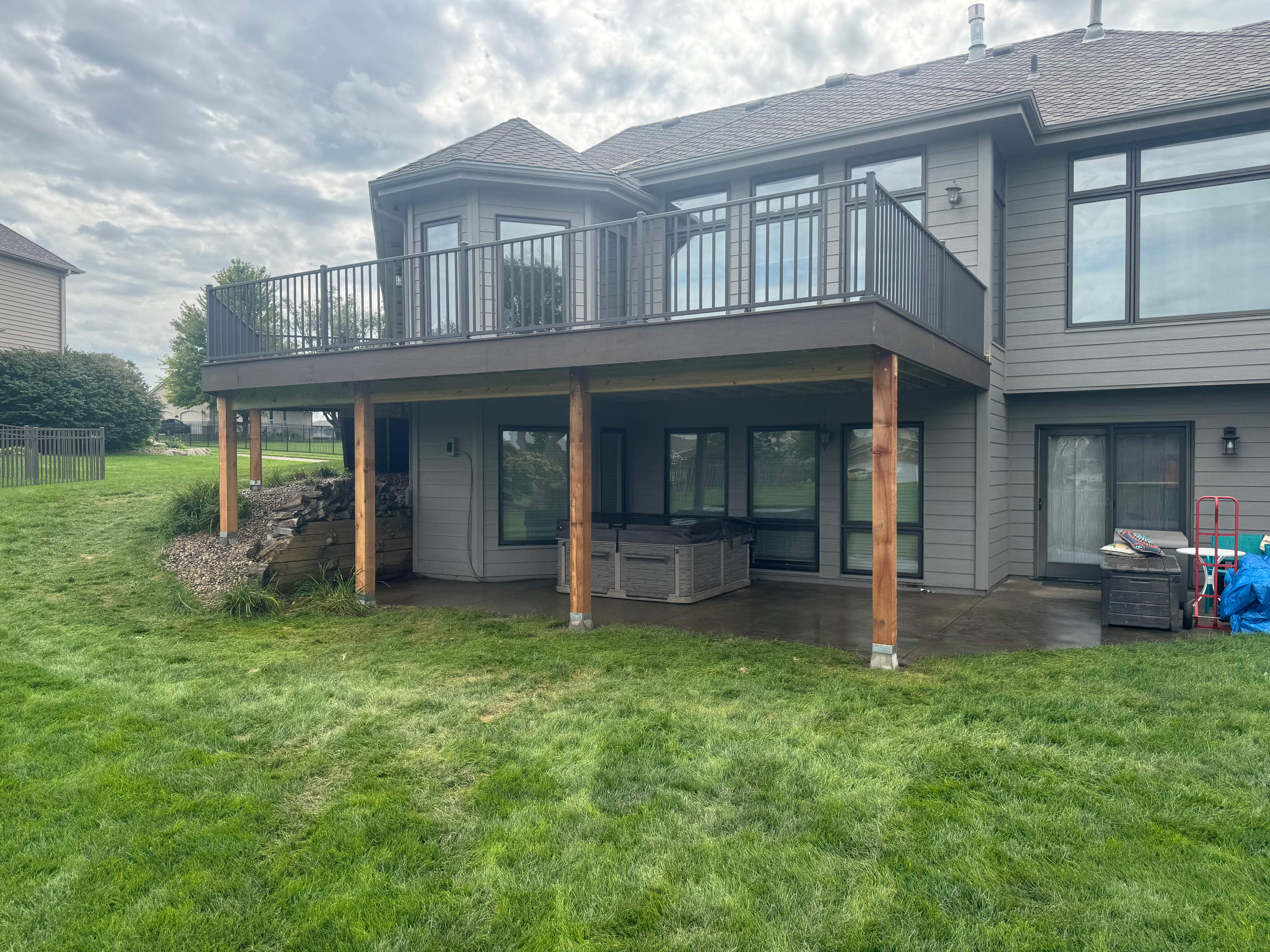 Custom golf course deck by EAGLE EYE ENTERPRISES