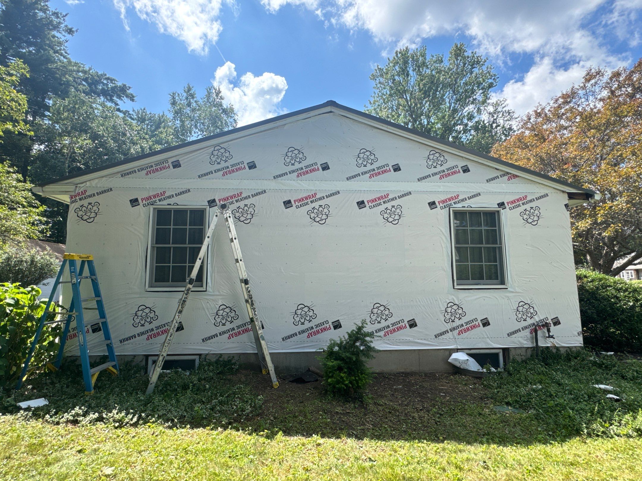 Vinyl Siding Replacement & Extensive Rot Repair in North Hampton, NH by Compass exteriors