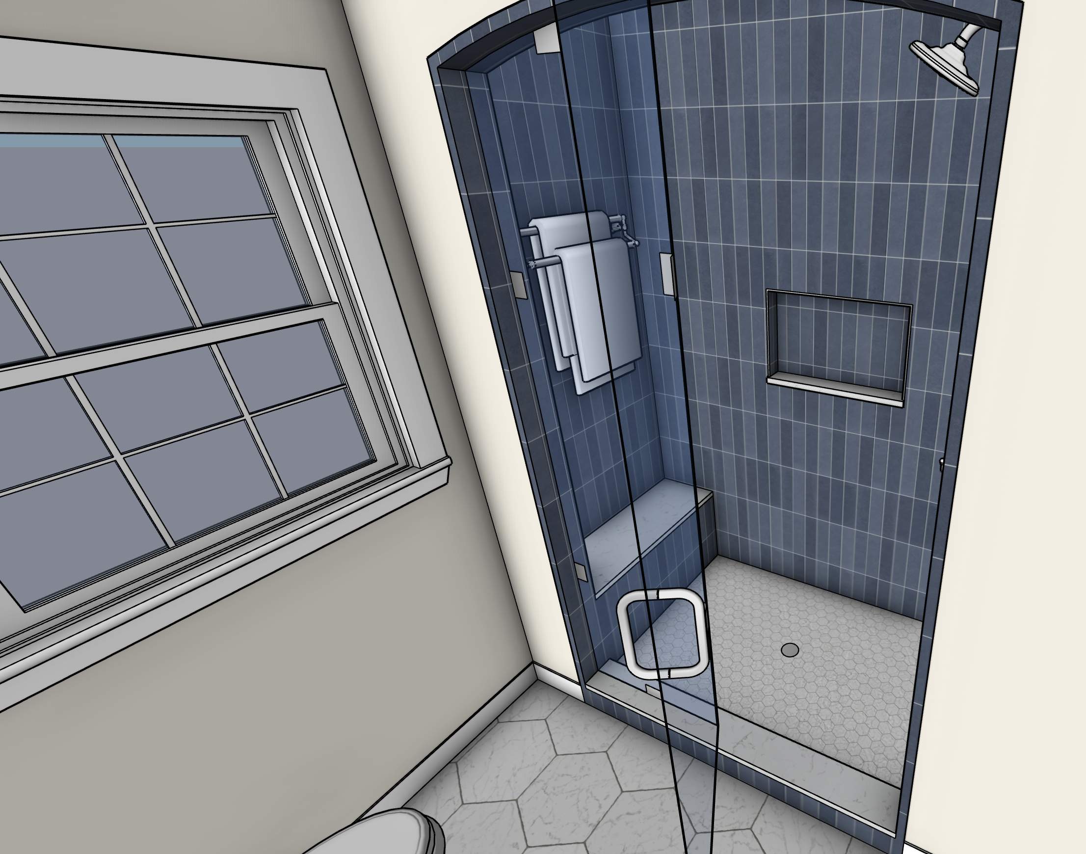 Alamo Heights Guest Bathroom Remodel by Legacy Bath and Kitchen