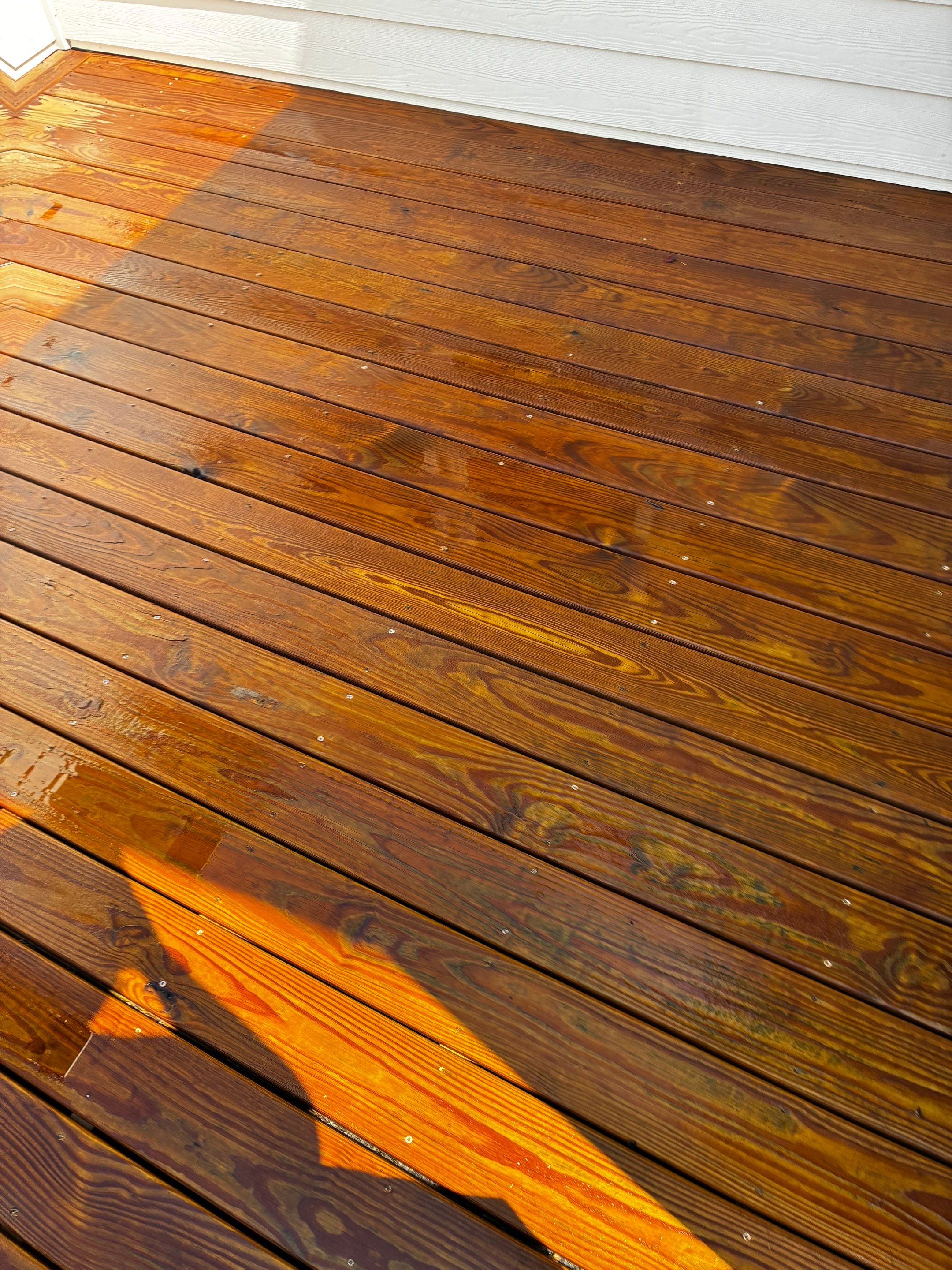 Deck using Wood Sealant by DuraSeal