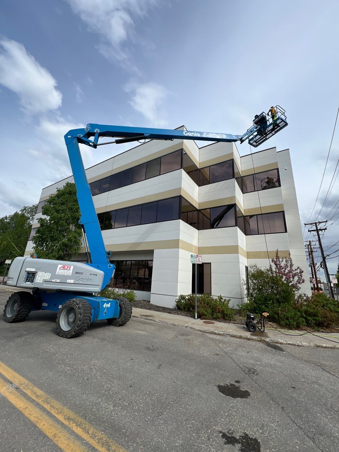Commercial Exterior Repaint by Midnight Sun Painting