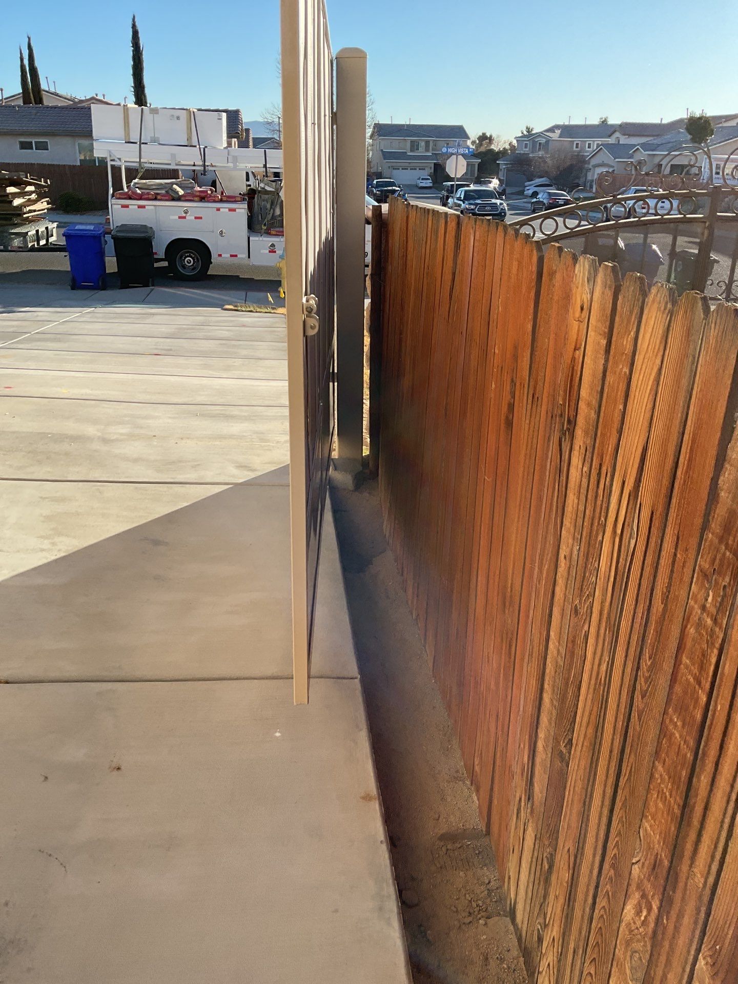 6ft White Privacy Vinyl by Fence Guys Inc.