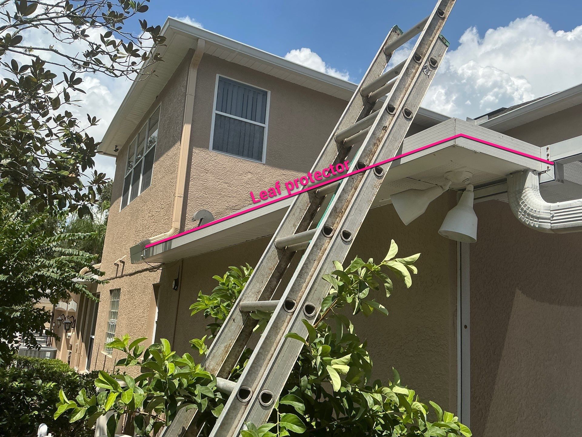 Leaf Guard and Splash Guard System Installation by Gutter Professors