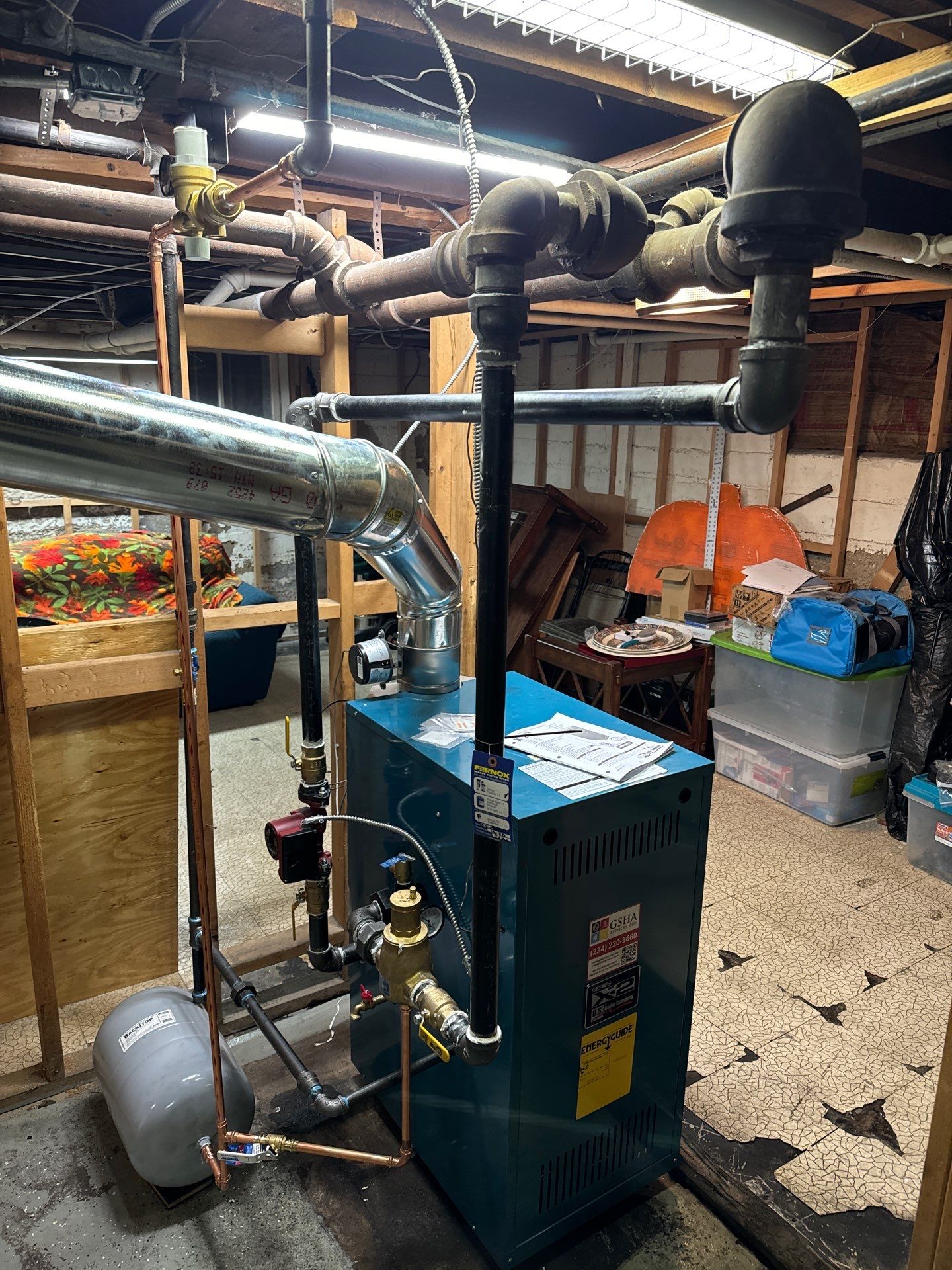 Burnham Boiler Installation by GSHA Services LTD
