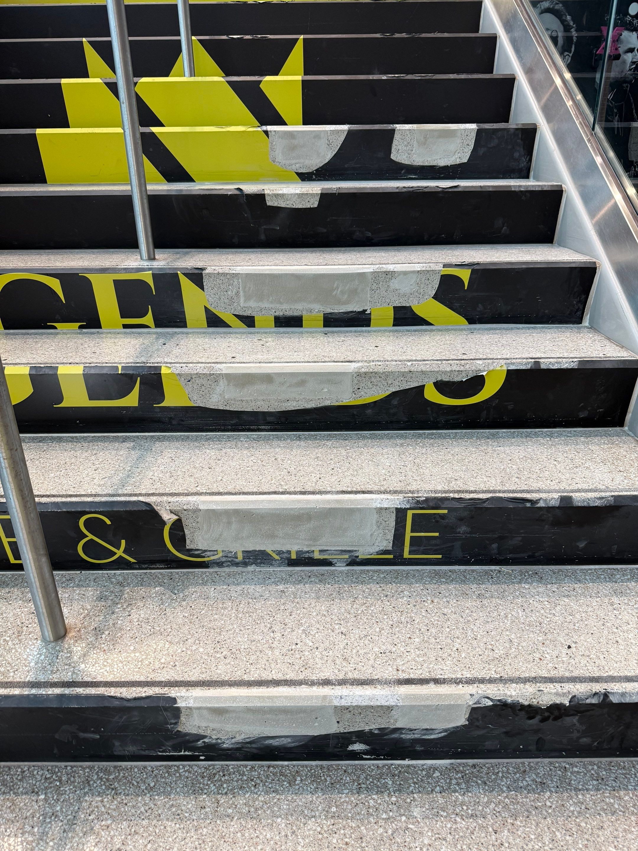 Concrete Stair Tread Restoration and Safety Upgrade in Sioux Falls by Select Painting, Coatings & Garage Cabinets