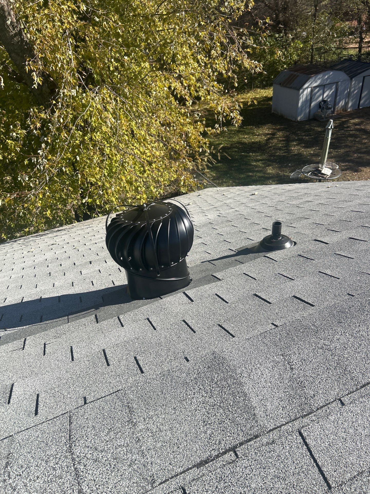 roof repair & turbine vent replacement in Midwest City by McCann's Roofing and Construction
