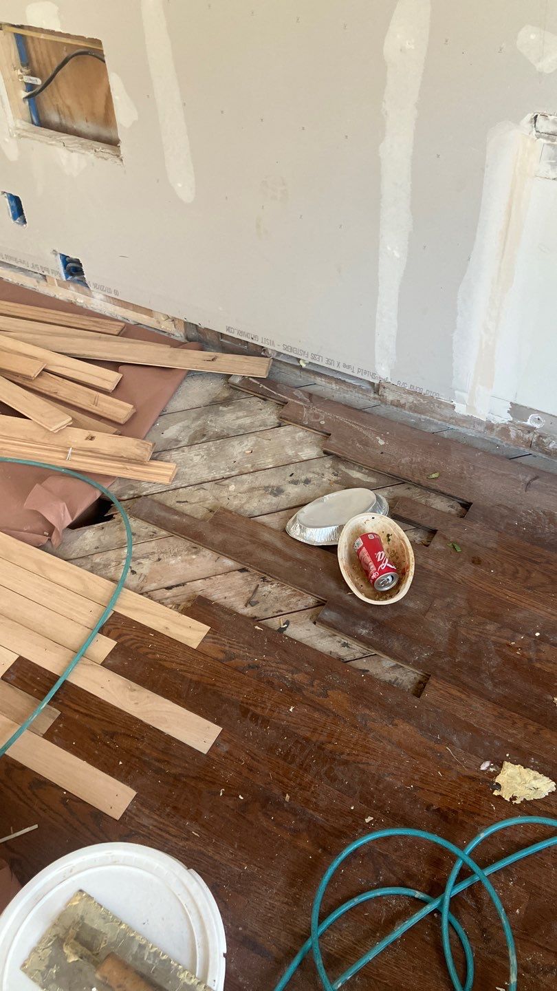 Hardwood Repair and Refinish  by Footprints Floors of Nashville