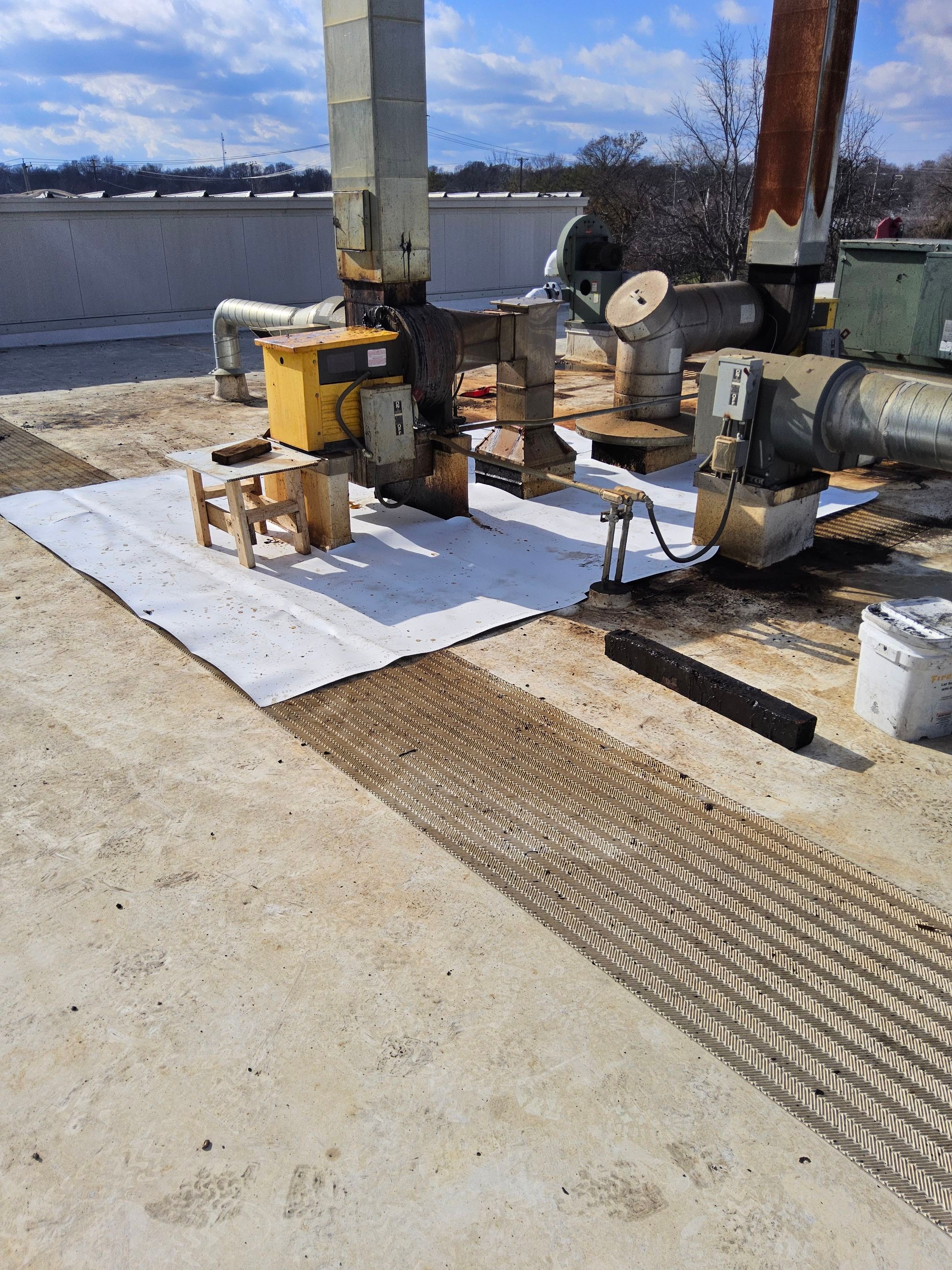 Project in St. Louis by St. Louis Roofing Company