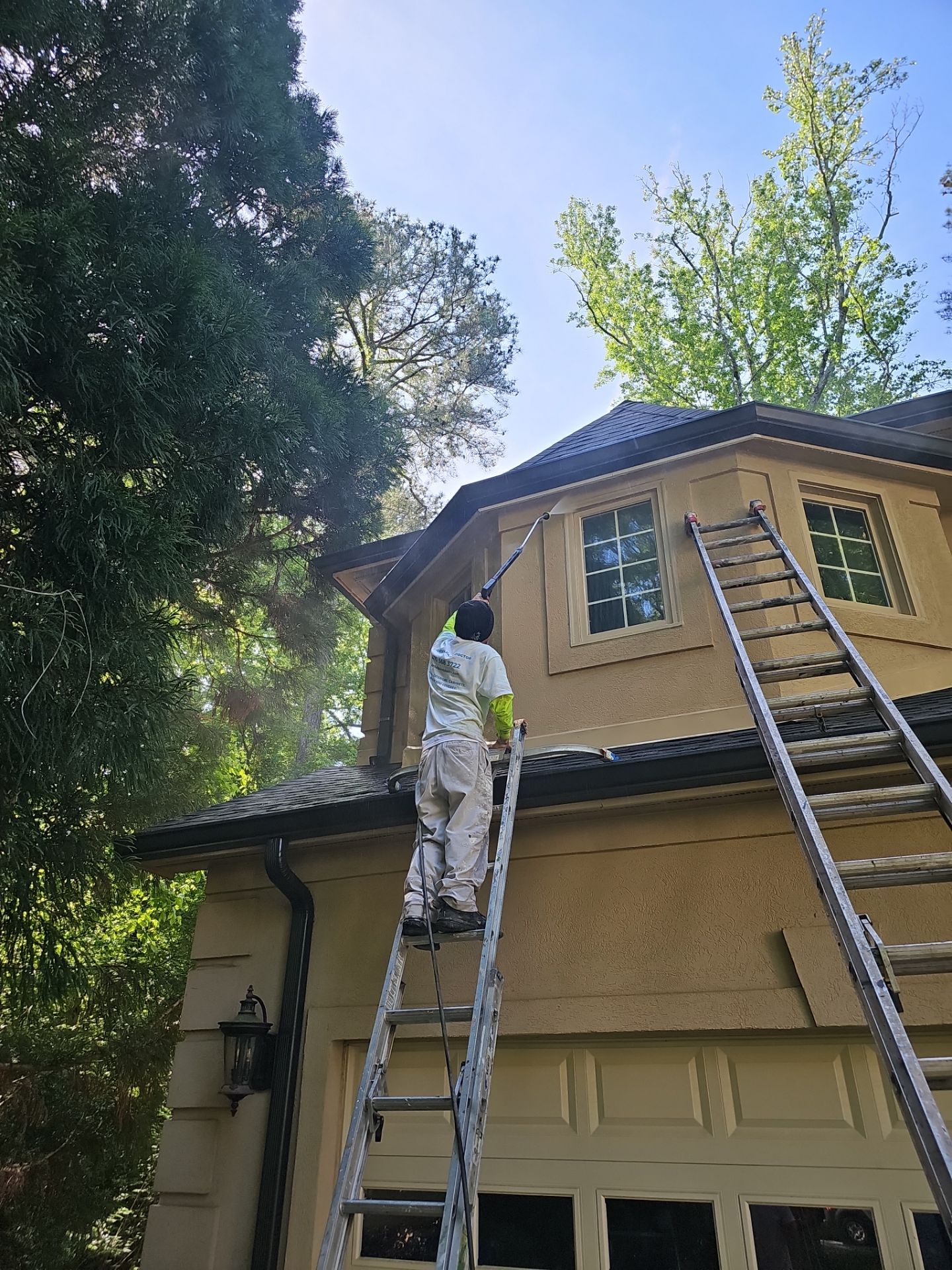 Full Exterior Transformation in Atlanta by Atlanta's Paint Doctor