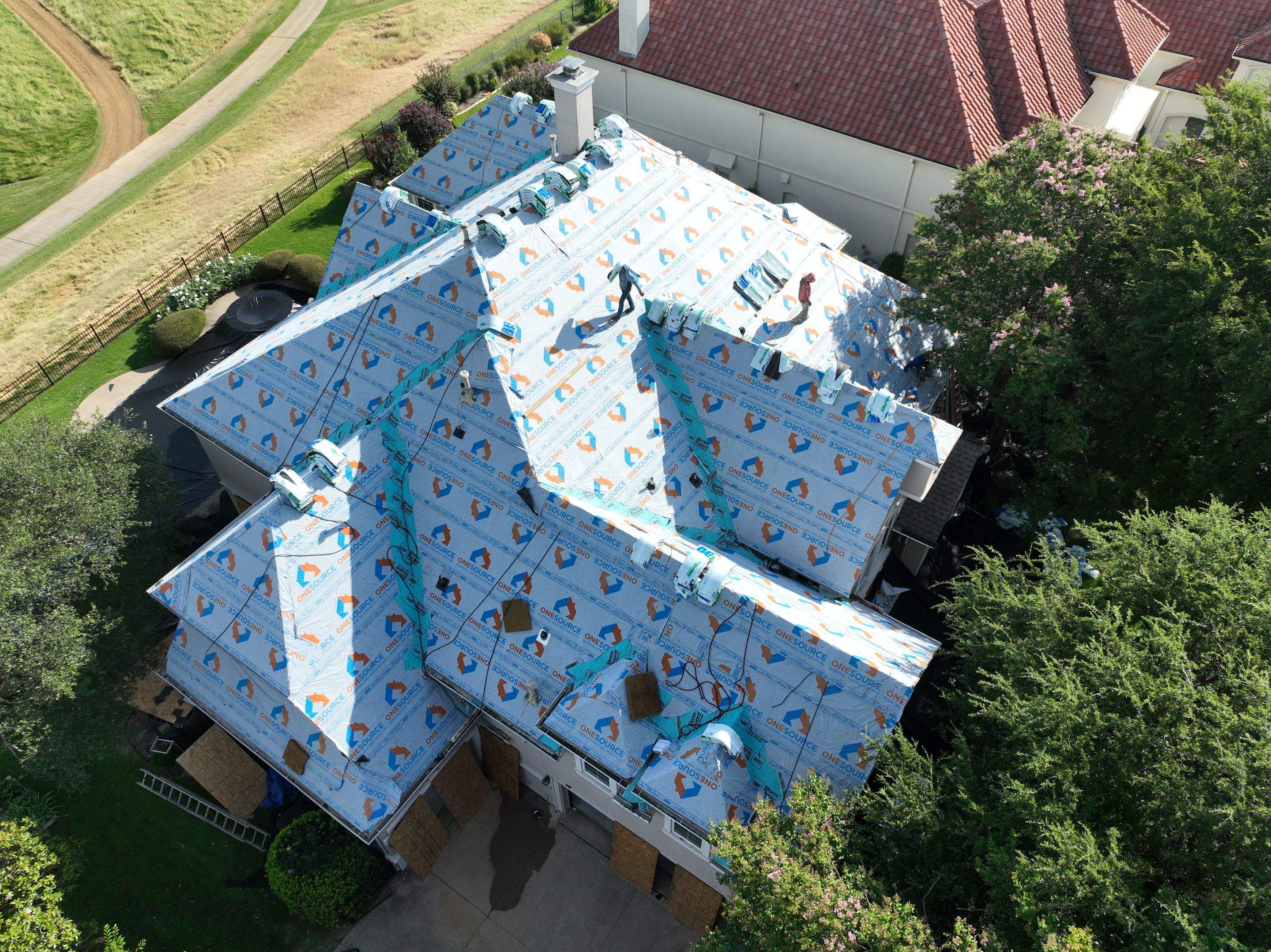 Residential Roofing Installation using Malarkey Vista Black Oak by OneSource Roofing and Restoration