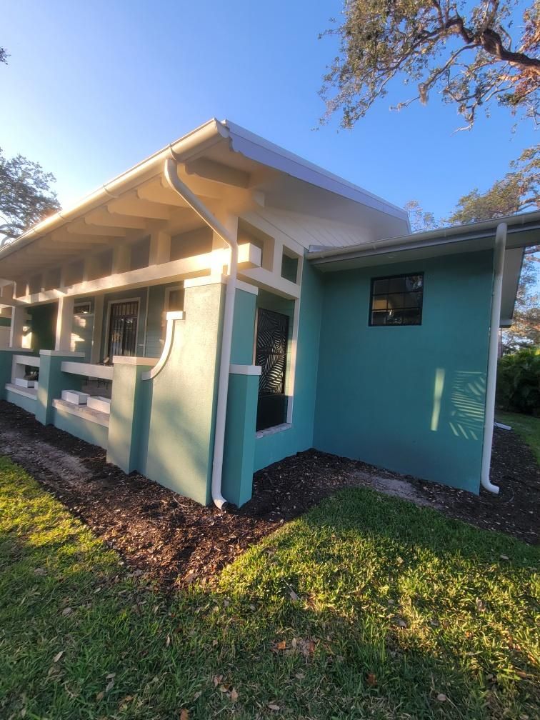 Modern Gutter Styles in Sarasota FL by Gutter Professors