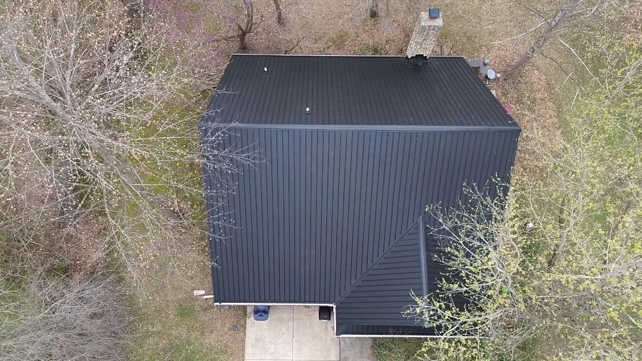 Exposed Fastener Metal Roof Replacement in Noblesville, IN by 4Ever Metal Roofing
