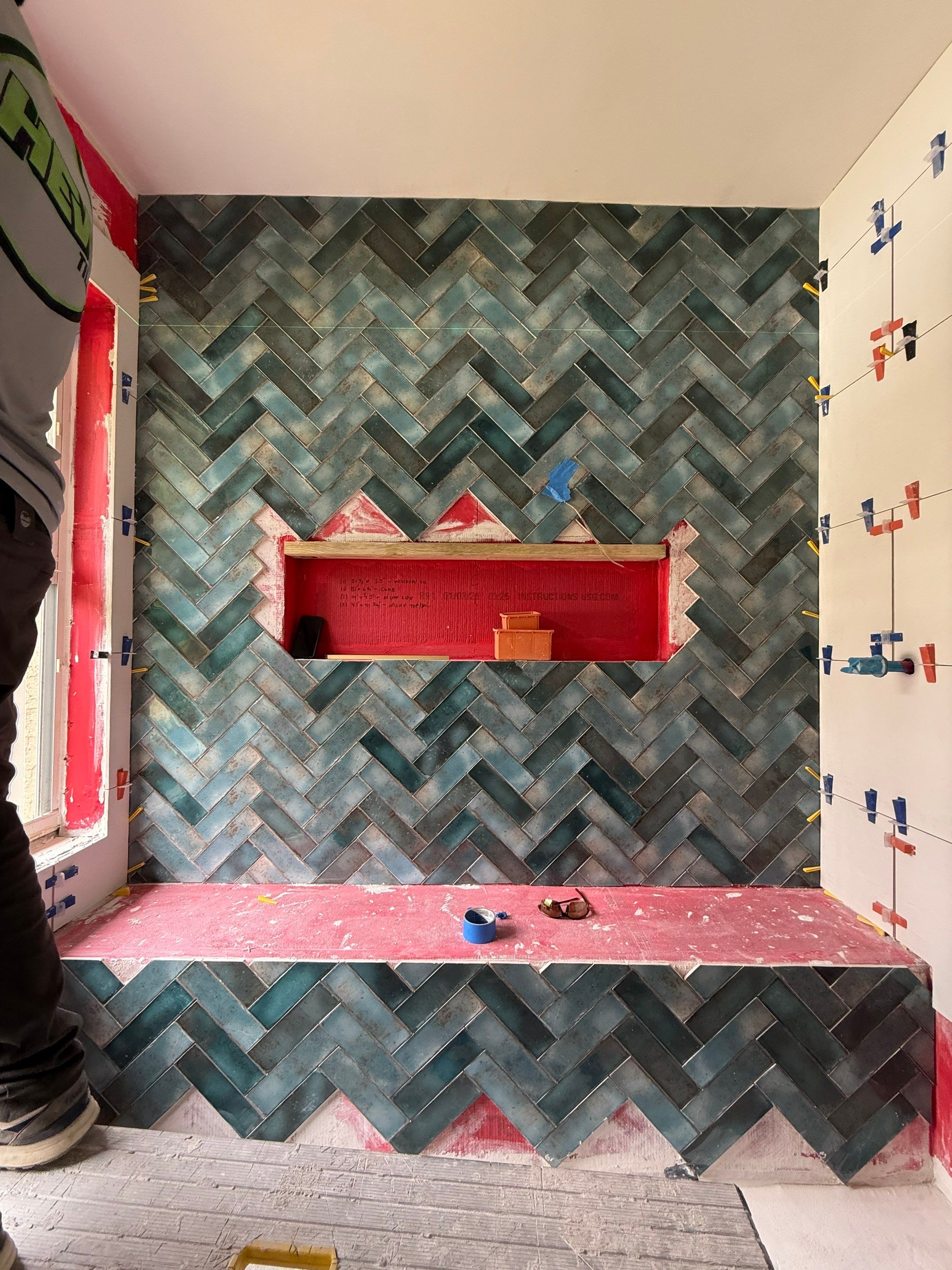 Master Bathroom, Main Floors & Powder Room - Delray Beach by Hevi Tile