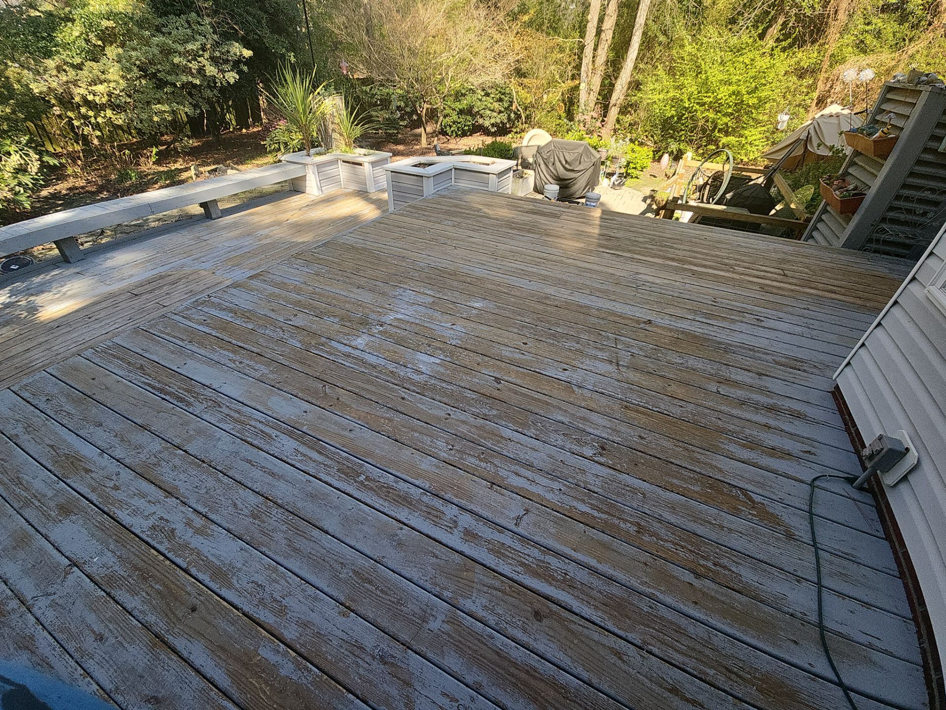 Deck using AcryFin by DuraSeal