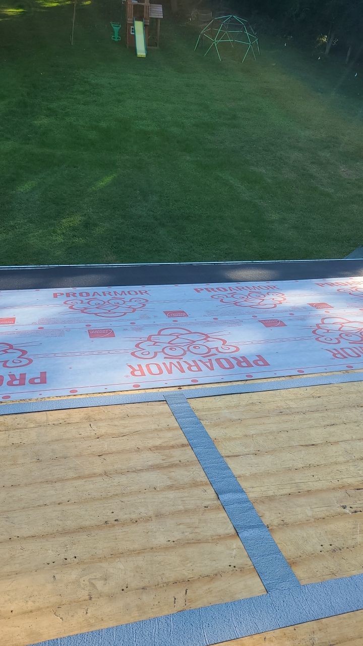 Residential Roofing Installation using Owens Corning Duration Slatestone Gray by A Plus Exterior