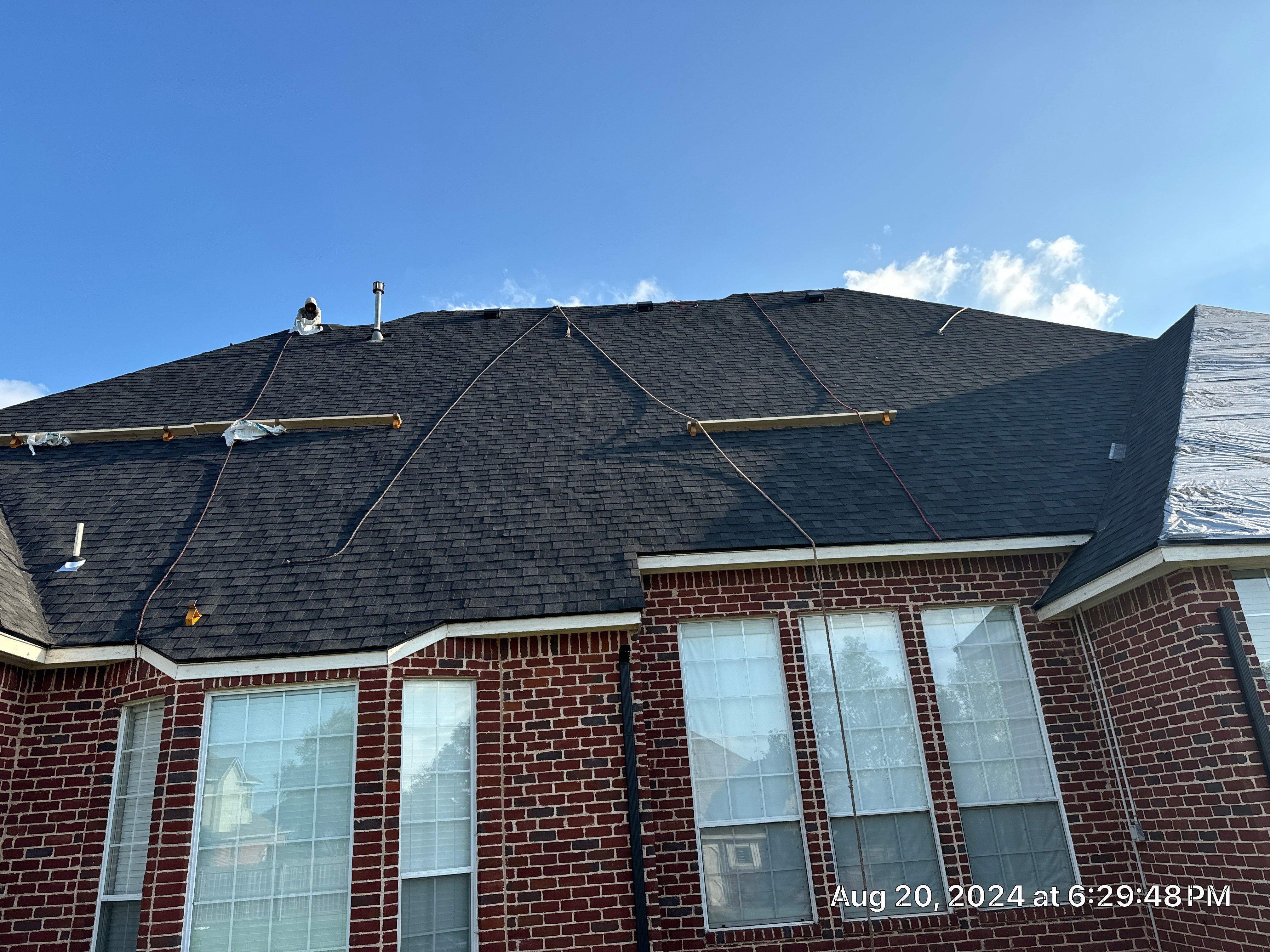 Reroof using IKO by Castillo Roofing