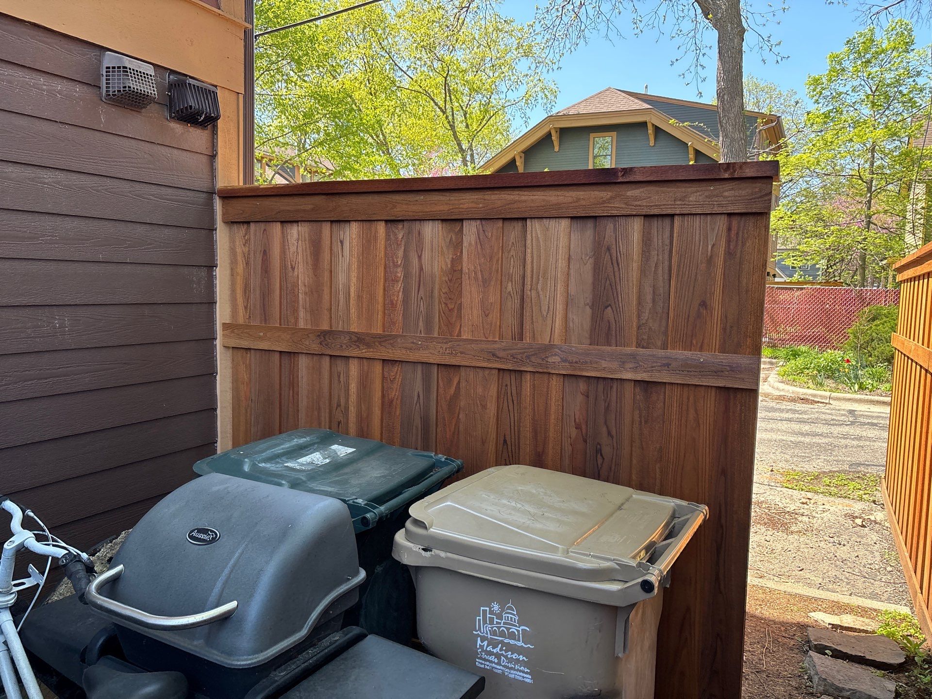 Cedar Fencing For A Madison HOA by Madison Fence Company