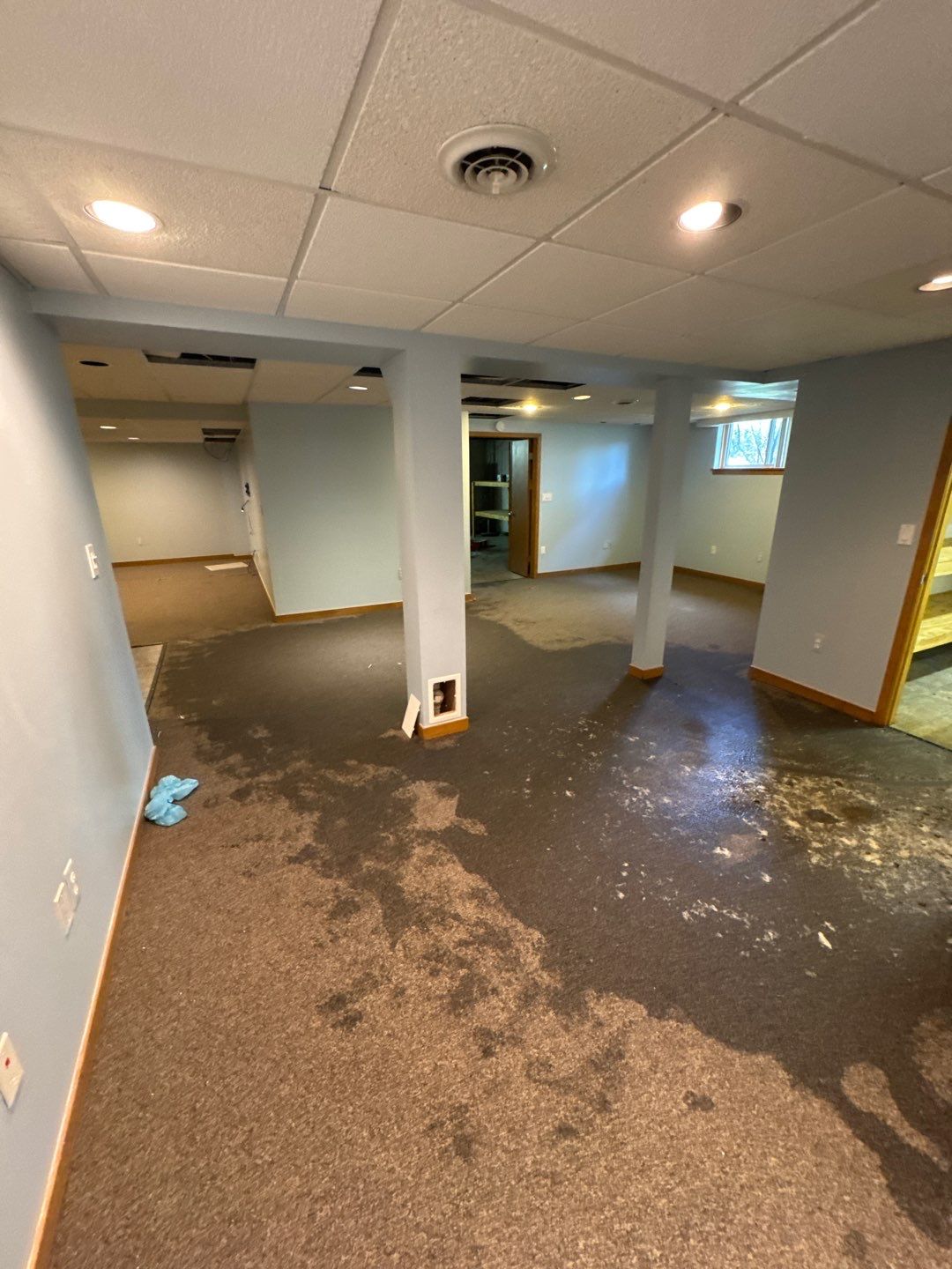 Project in West Bloomfield by EzDry Water Mitigation & Property Restoration