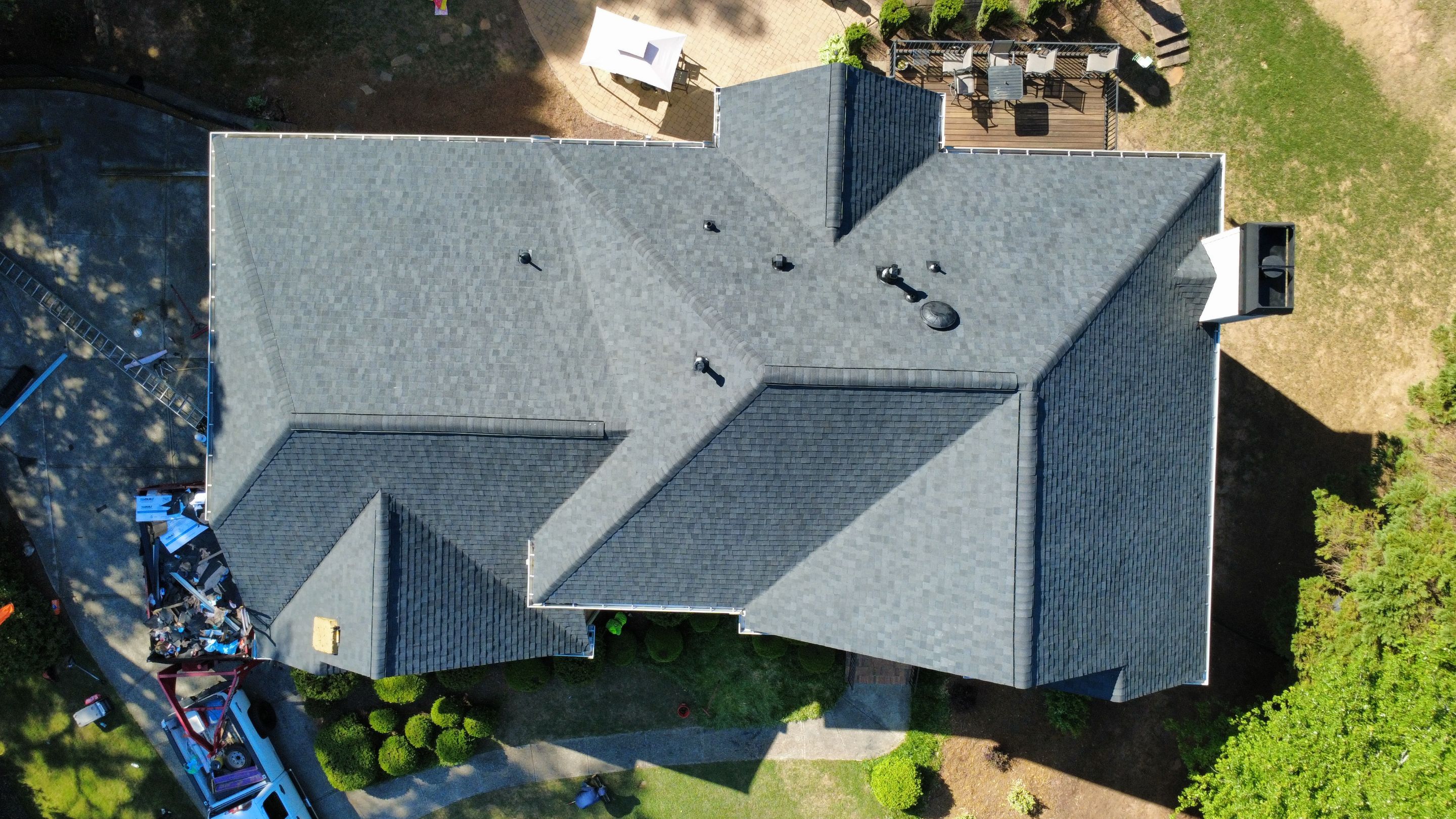 Cumming, GA Roof Replacement CertainTeed Landmark Charcoal Black by Reset Roofing