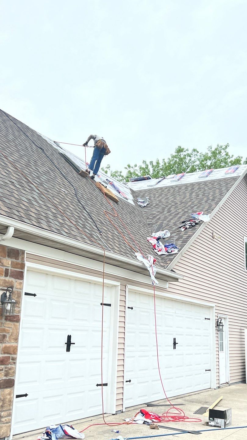 Residential Roofing Installation using GAF Timberline HDZ Cedar Falls by Nitro Roofing and Construction