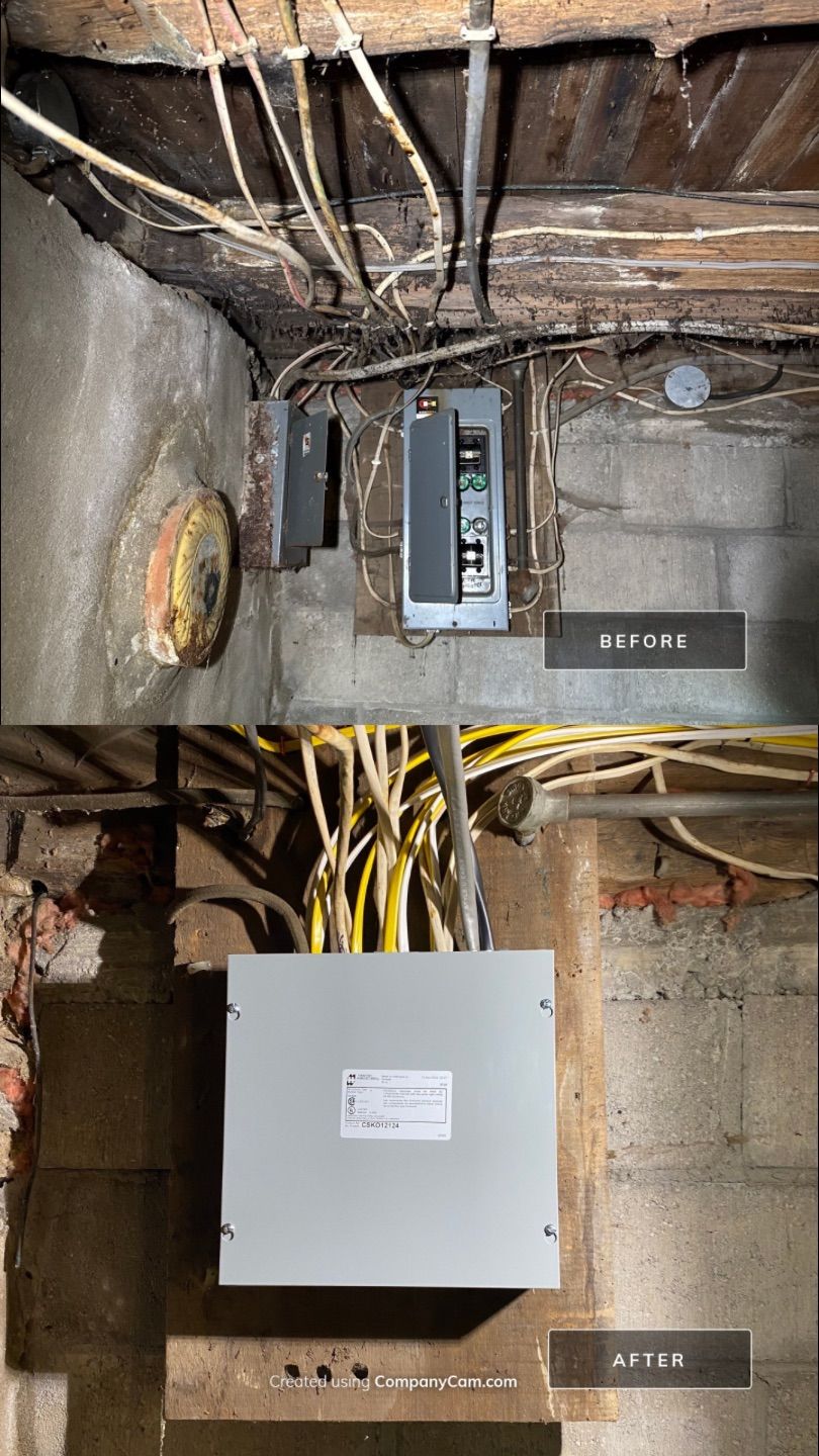 Outdoor Service and Panel Update by Elite Electrical Solutions LLC
