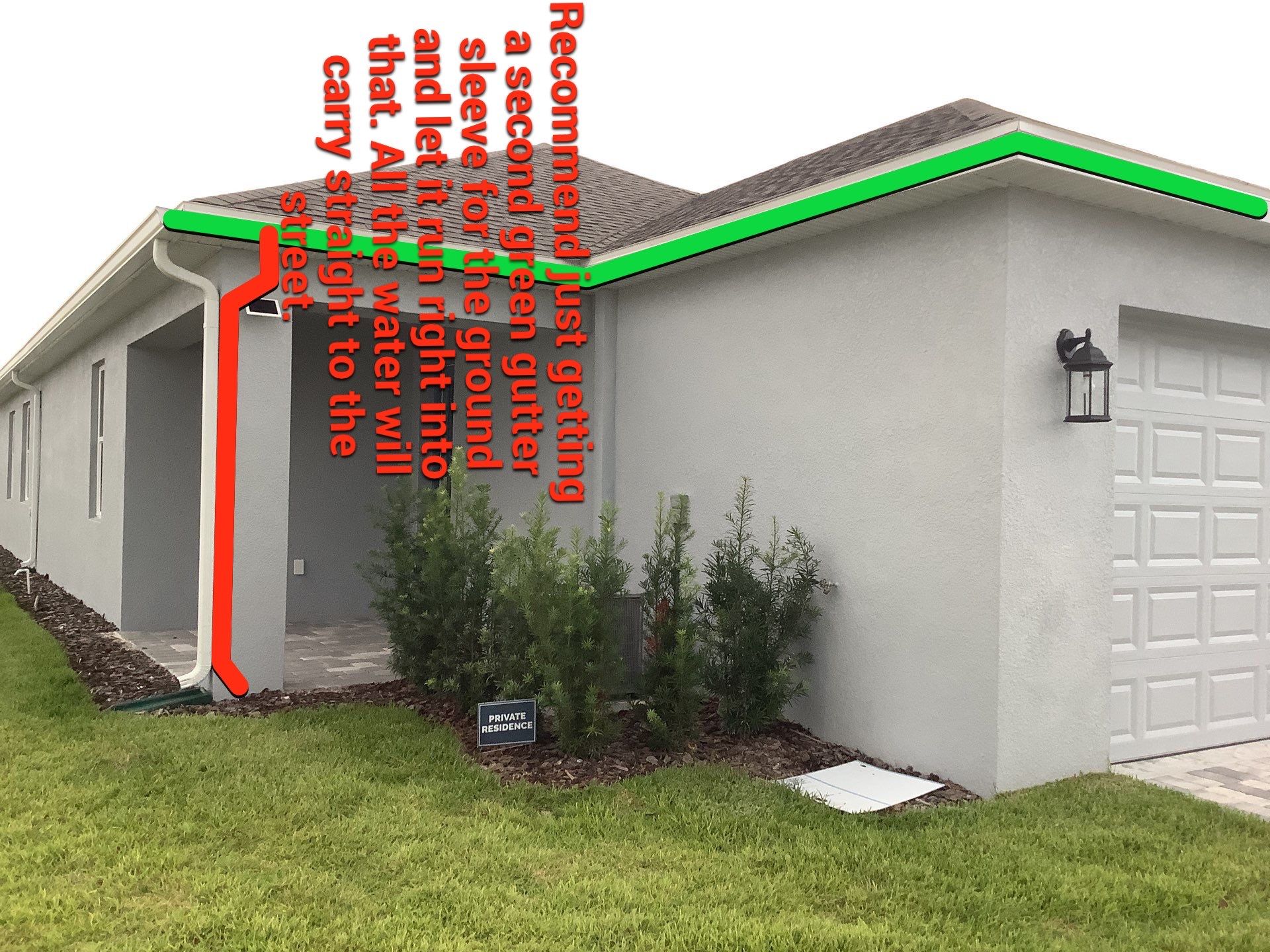 Modern K-Style Gutters Installed in Sarasota FL by Gutter Professors