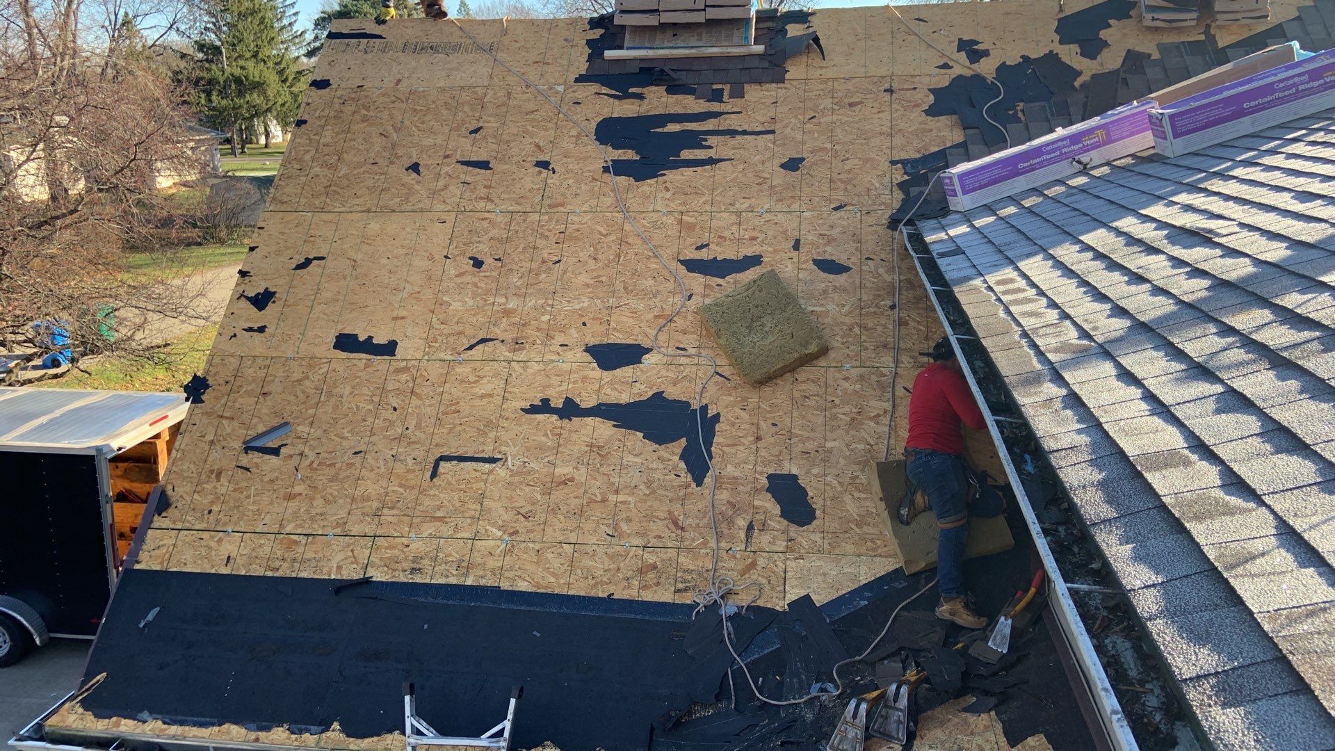 Roof Replacement using CertainTeed Landmark by 180 Contractors