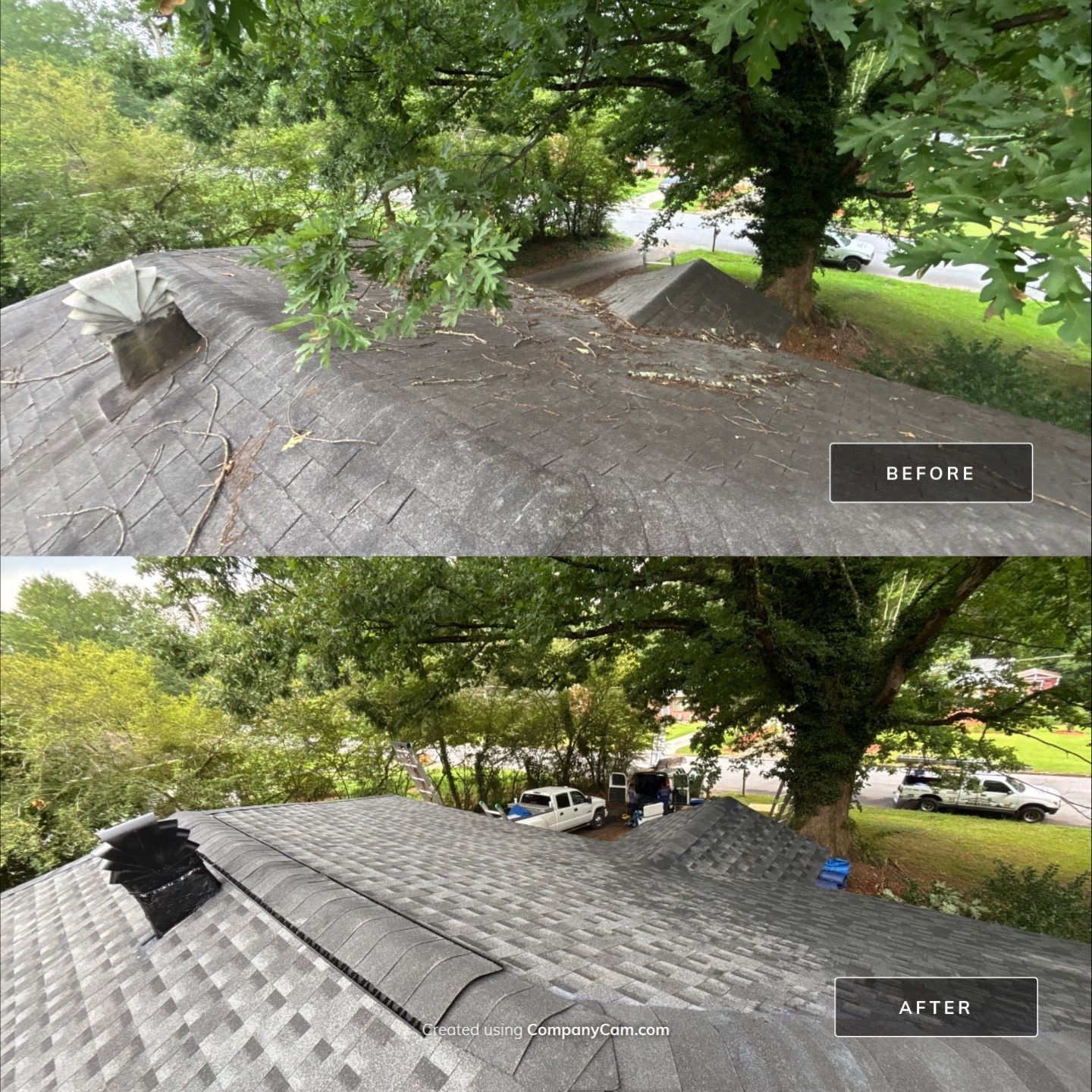 Roof replacement by Deerfield Roofing LLC