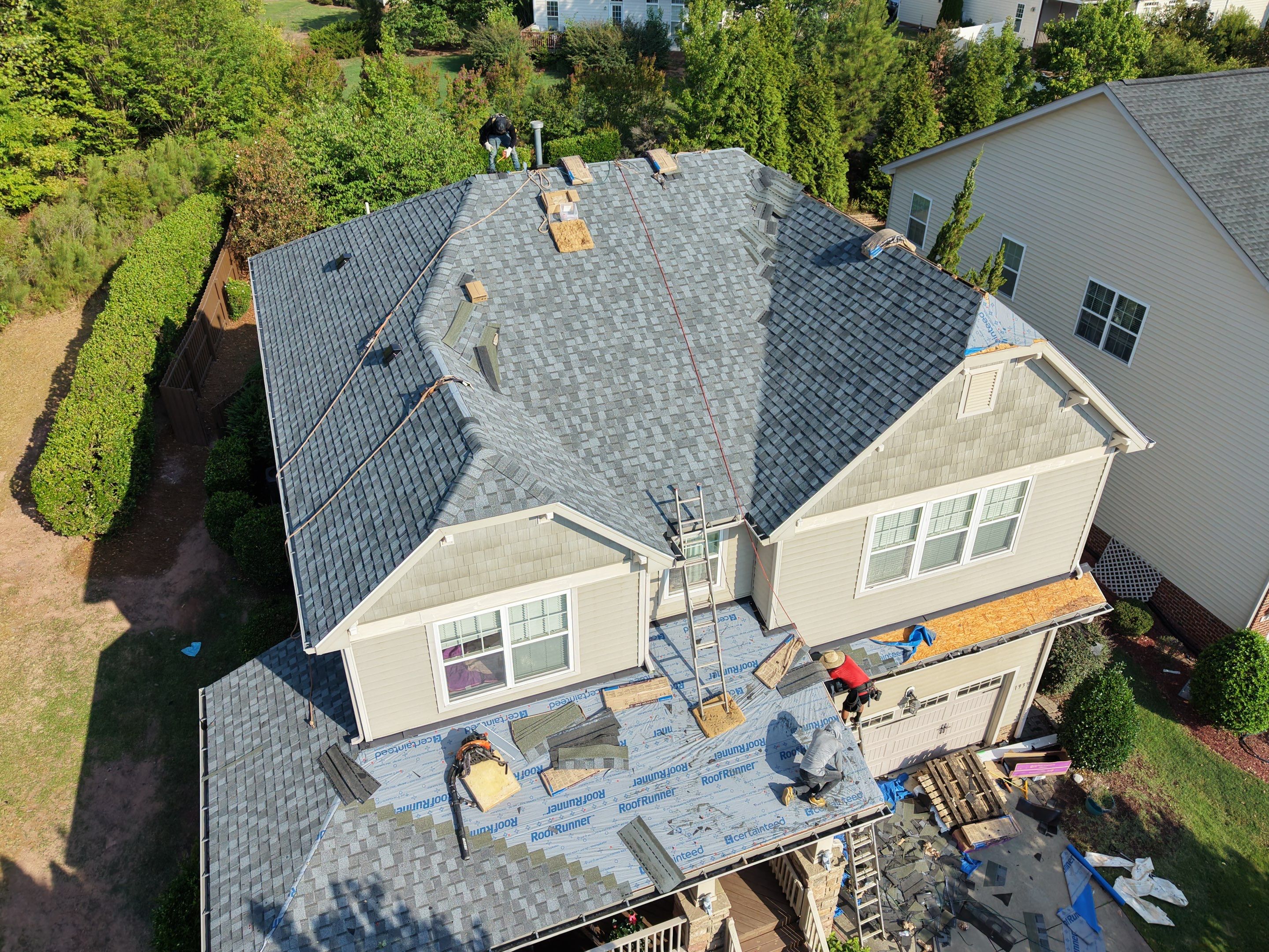 CertainTeed Landmark Pro Shingle Roof Replacement in Morrisville by Prepare The Way Roofing